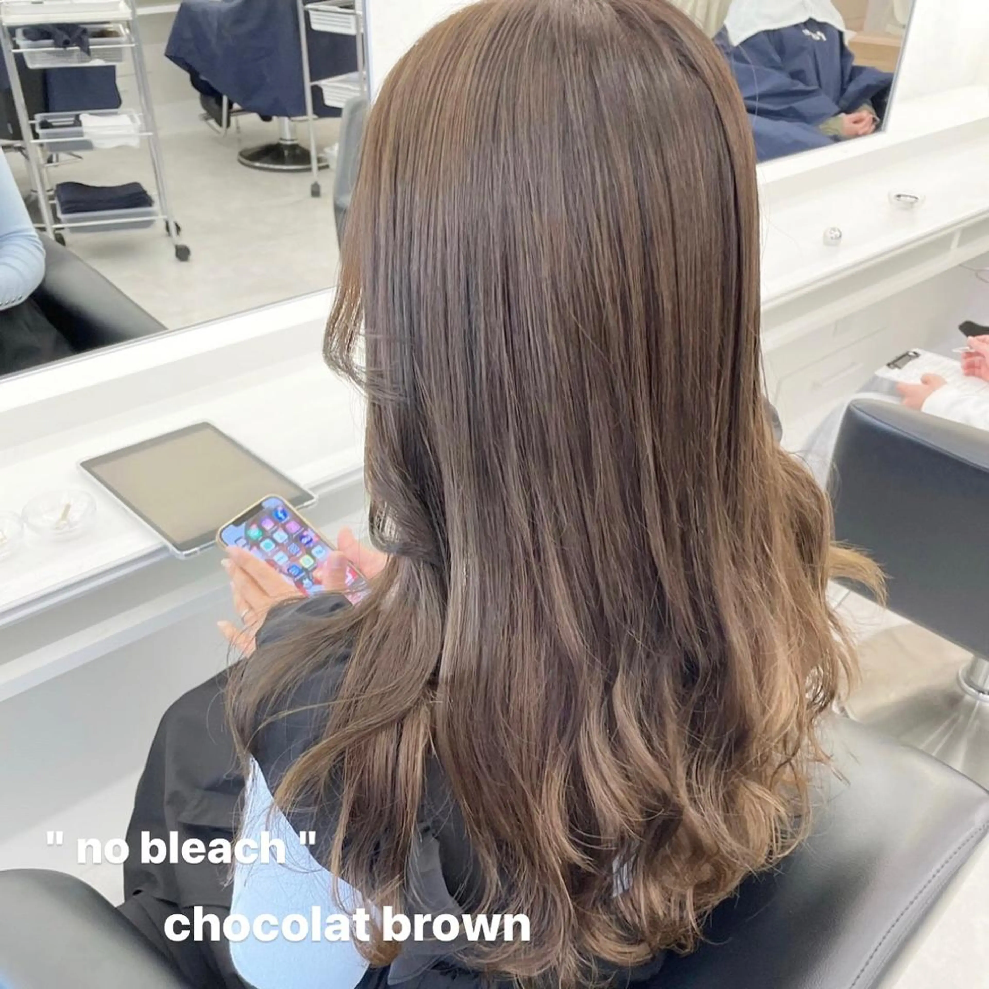 ロング カラー ヘアカラー トリートメント GOODDAY ヘアサロンのヘアスタイル