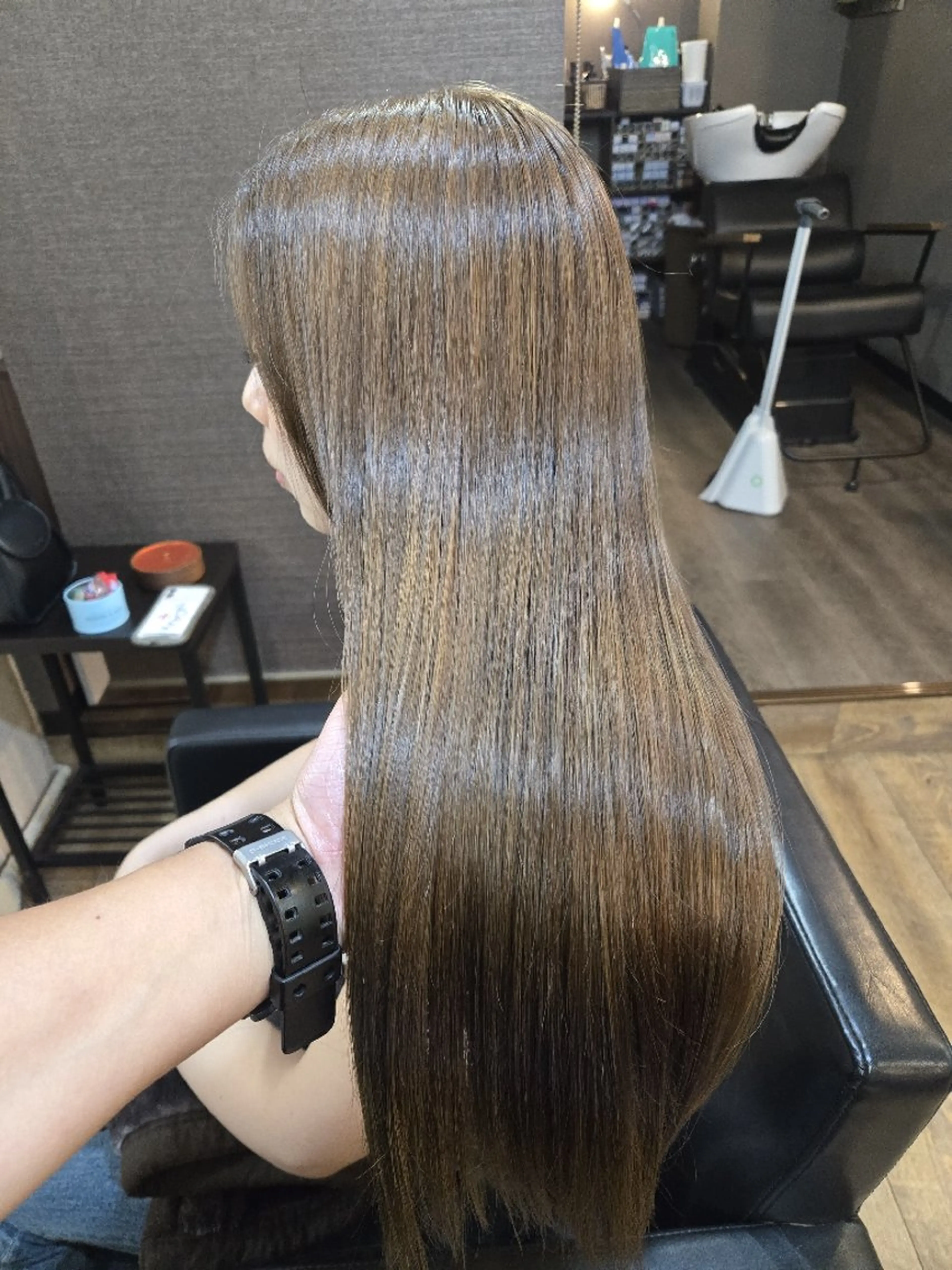 パーマ カラー ストレートパーマ Seven Quarterのヘアスタイル