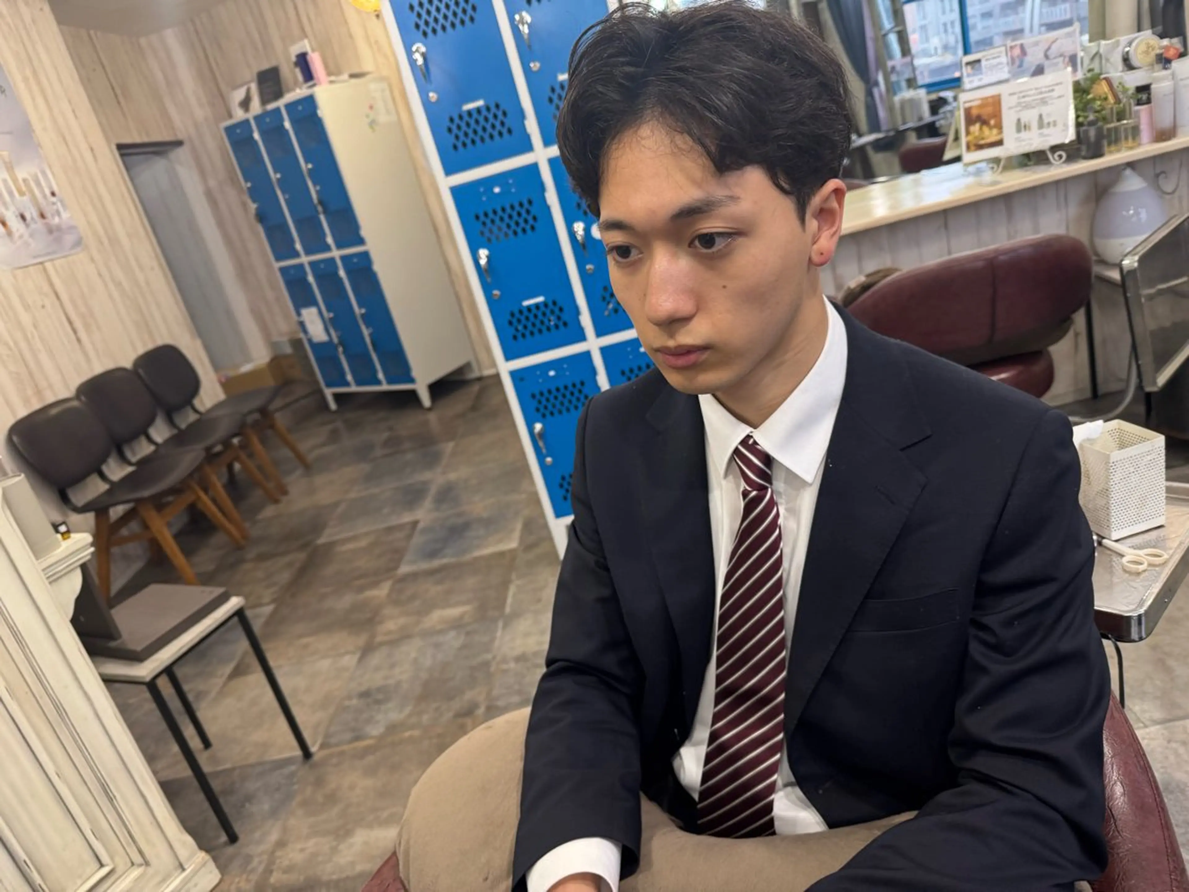 野原 郁人のヘアスタイル