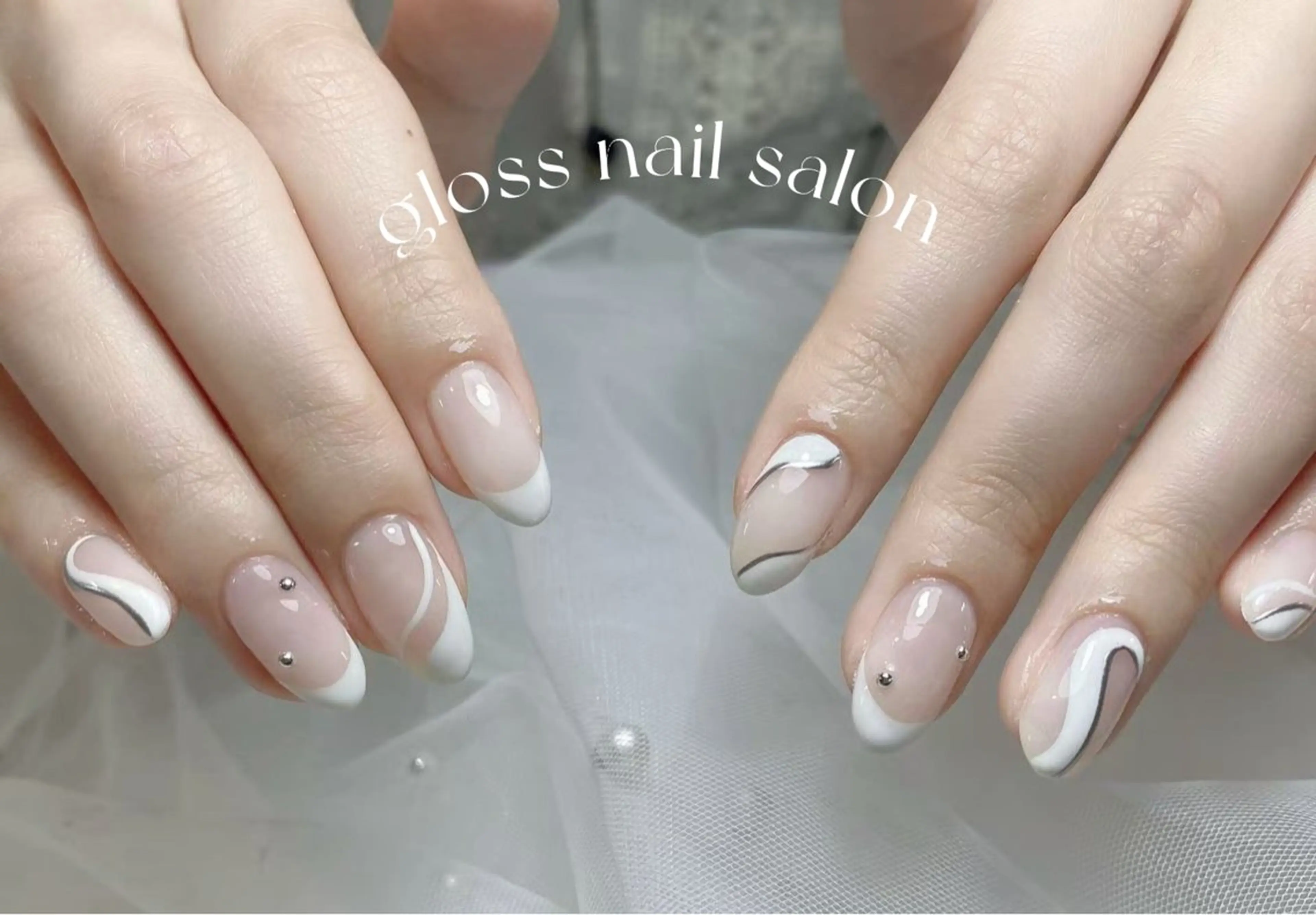 ネイル ゆり🌷 gloss nailのネイルデザイン