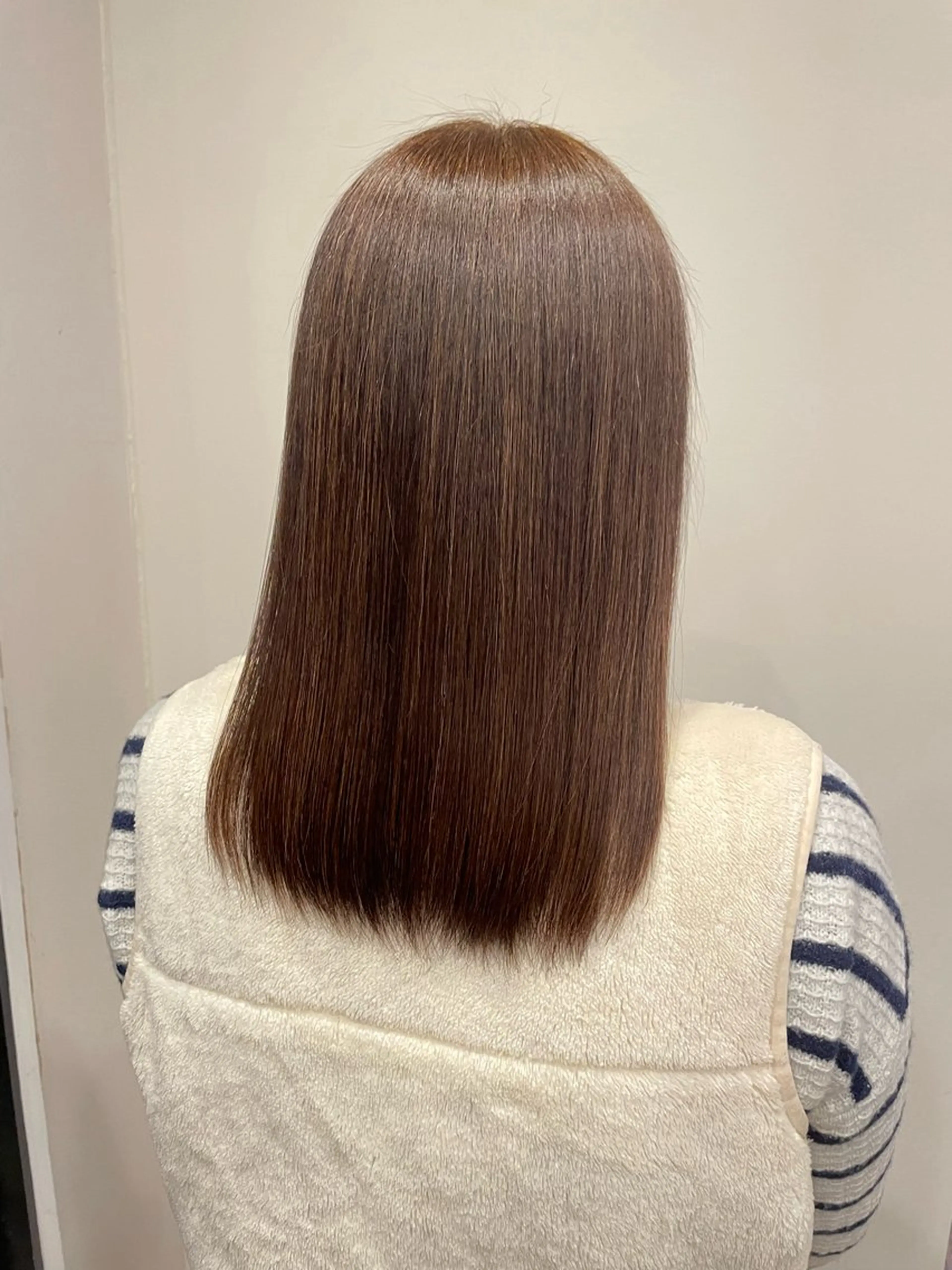 ミディアム トリートメント 酸熱トリートメント メンズ/透明感カラー しゅうとのヘアスタイル