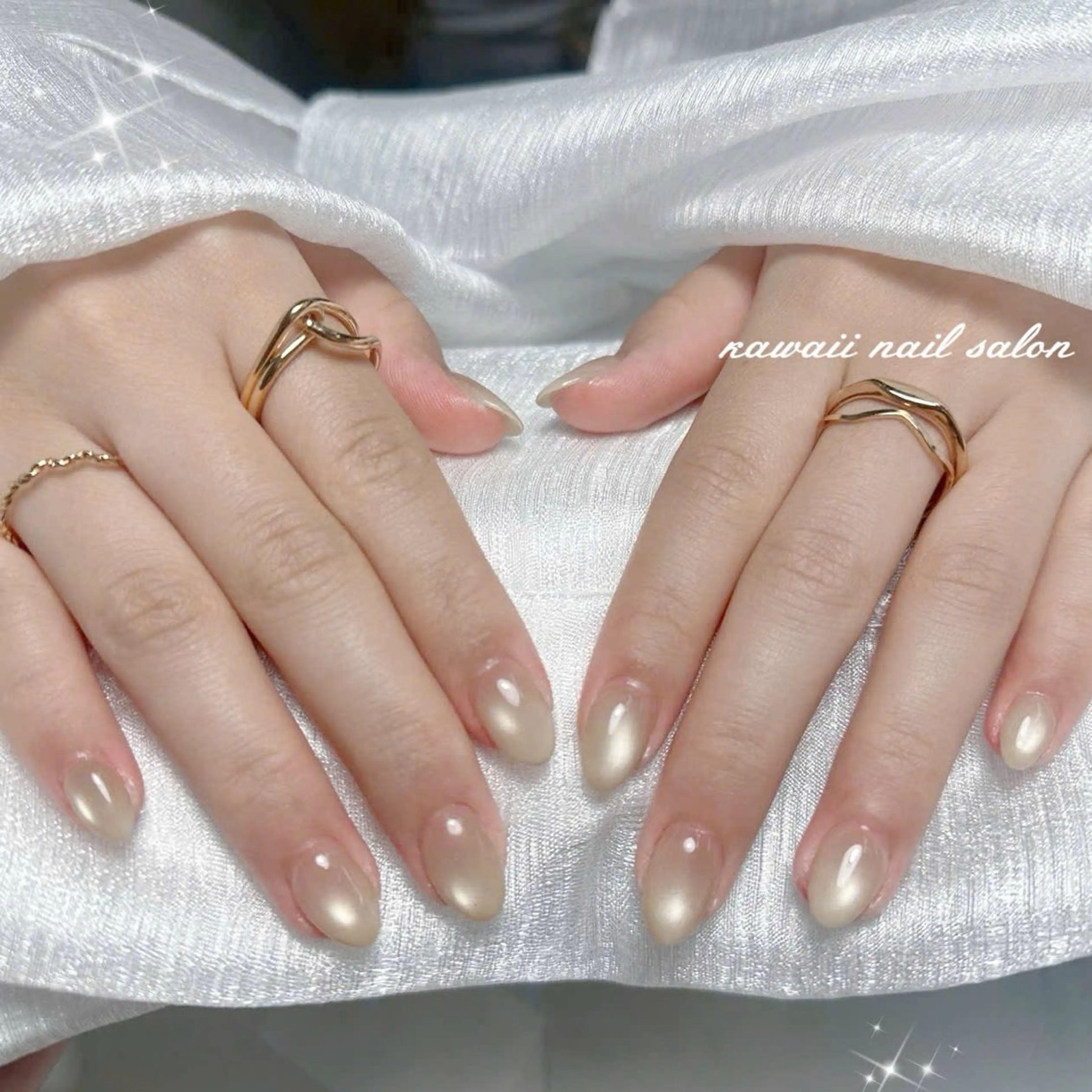 ネイル チークネイル フットネイル 韓国ネイル マグネットネイル Kawaii _Nailのネイルデザイン