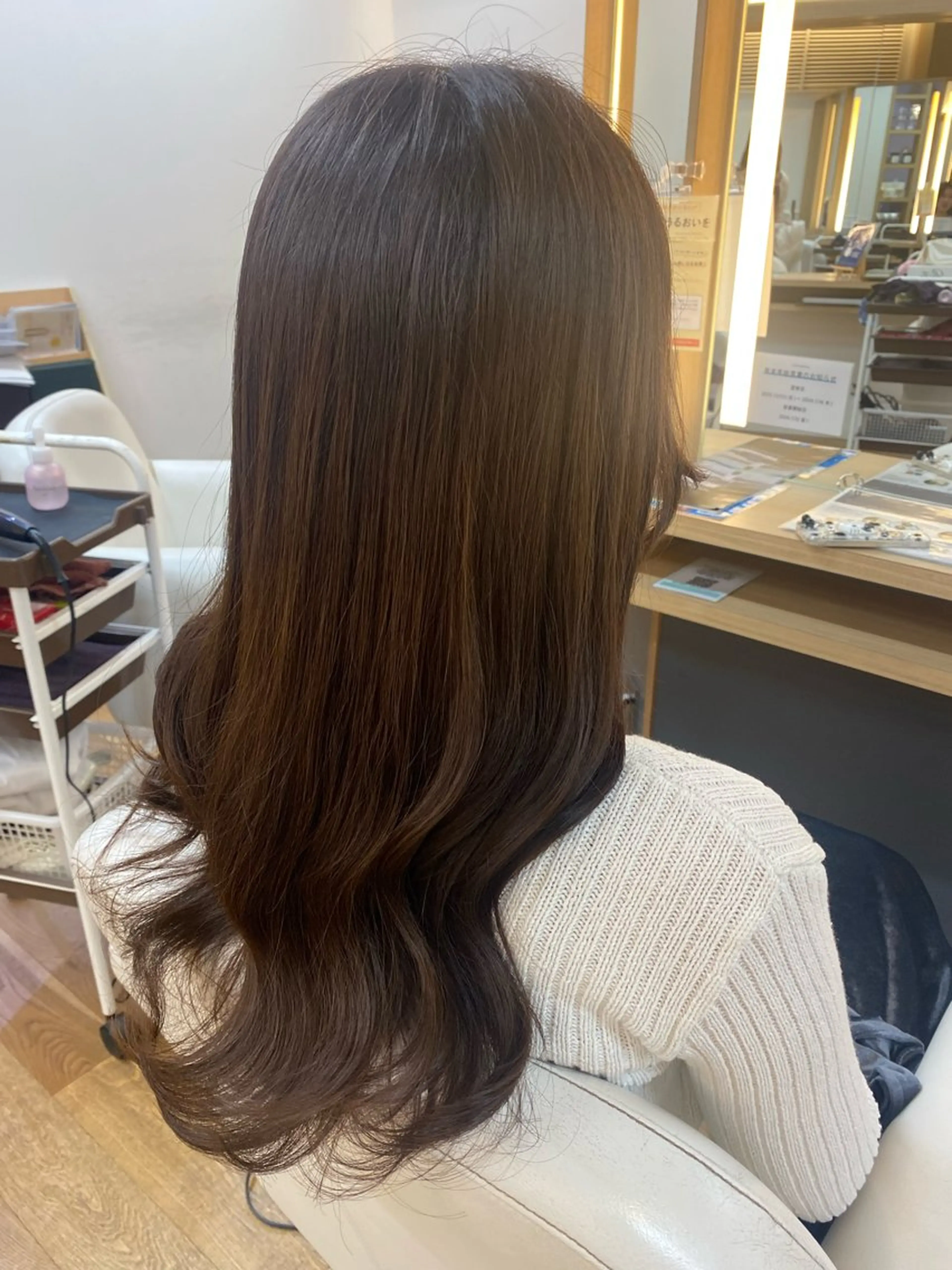 ロング カラー ヘアアレンジ ヨシンモリ 韓国ヘア sasugaのヘアスタイル