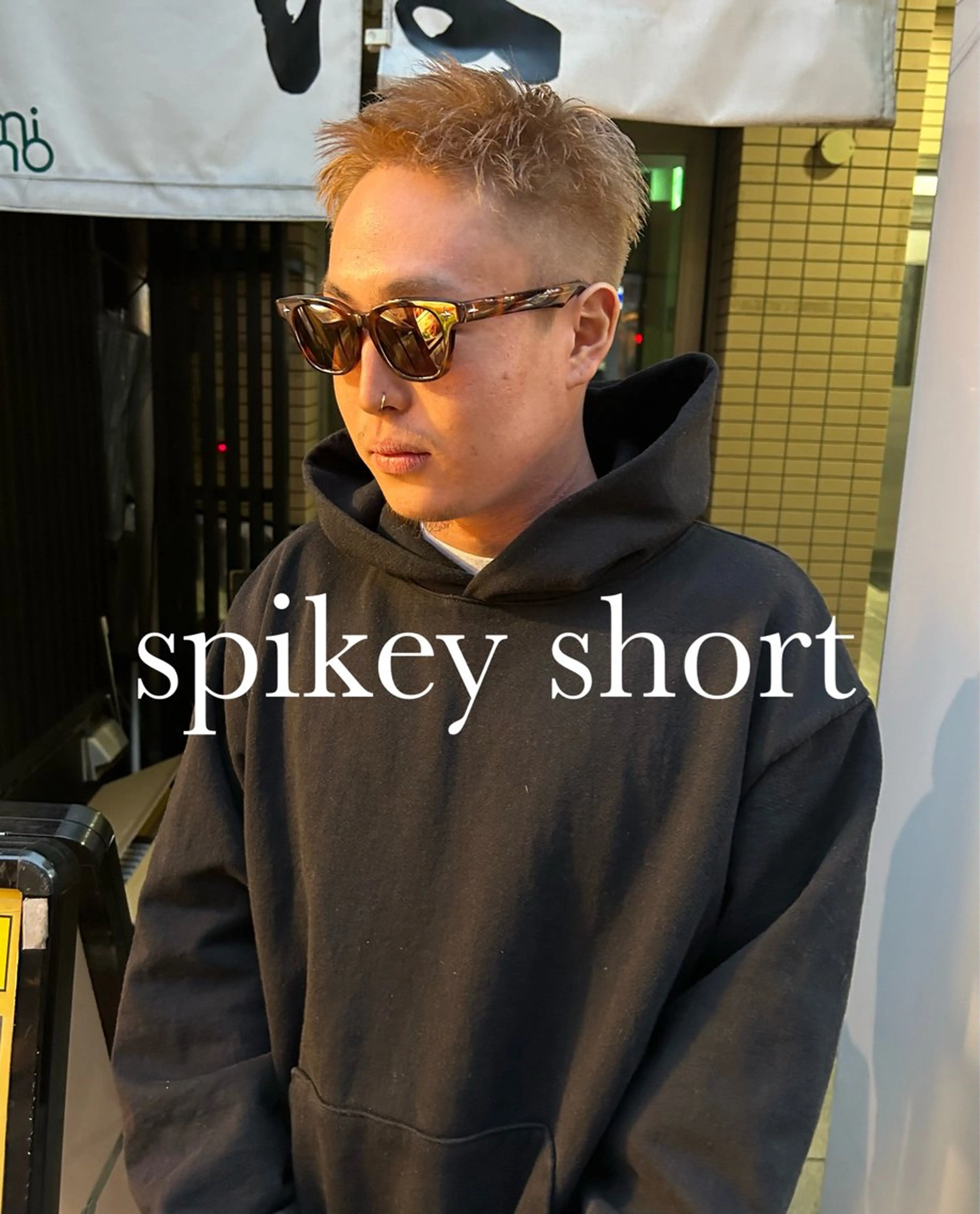 ショート カラー メンズ メンズブリーチ メンズハイライト メンズインナーカラー メンズパーマ プードルパーマ 💈メンズ短髪特化 ✂︎伊藤大輝💈のヘアスタイル