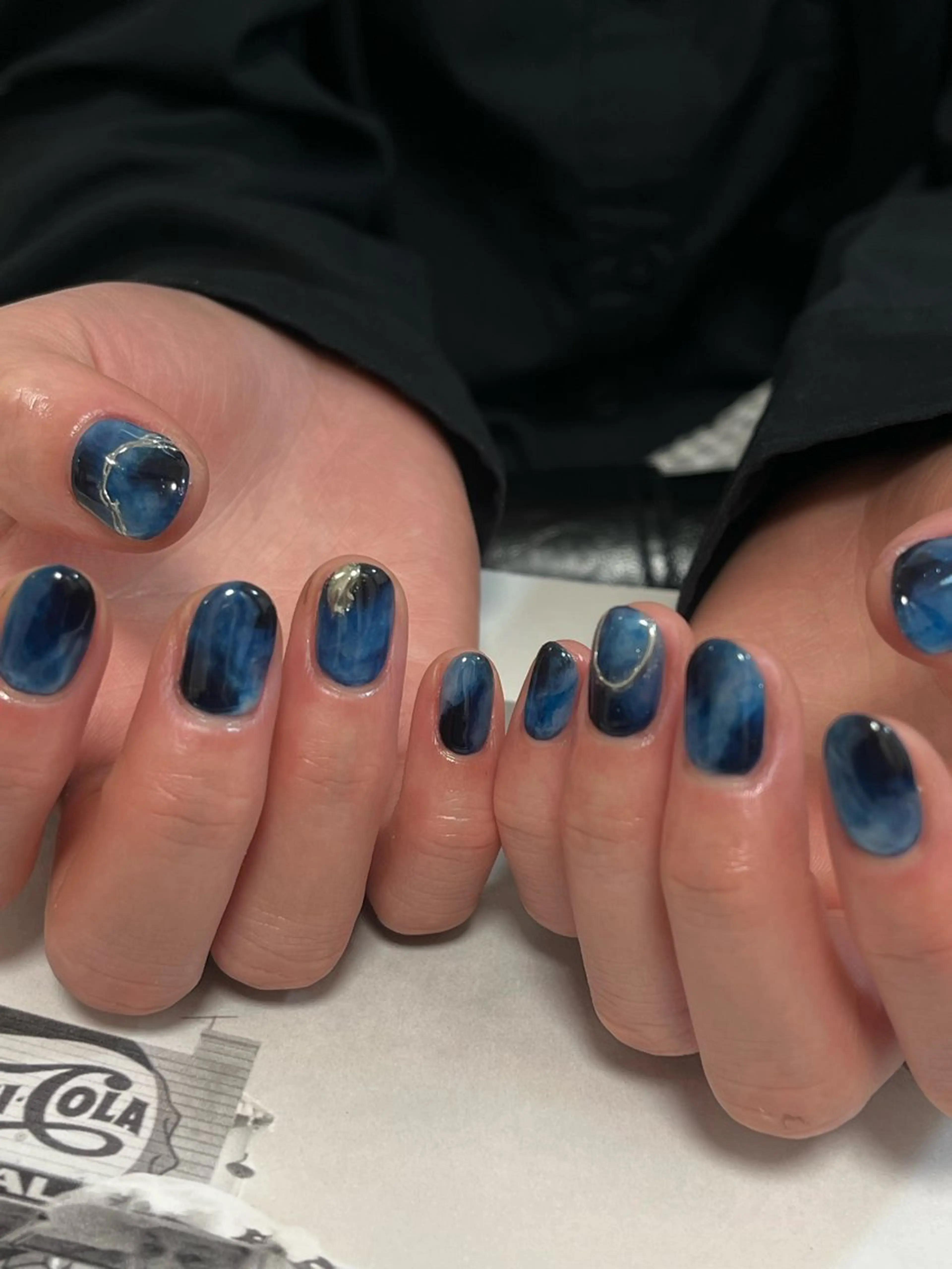 ネイル elen南越谷 Rina𖥔⋱のネイルデザイン