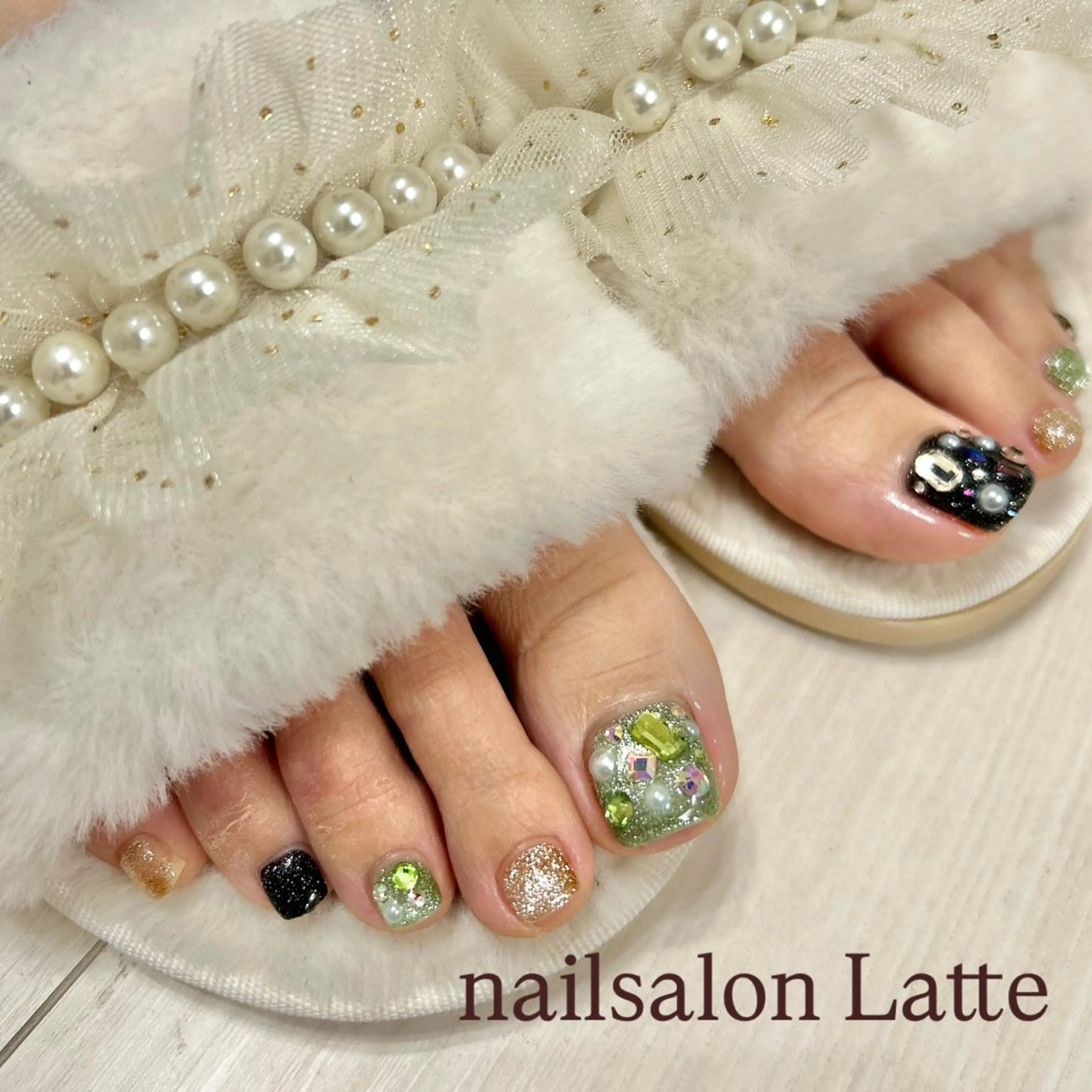 ネイル Nailsalon Latteのネイルデザイン