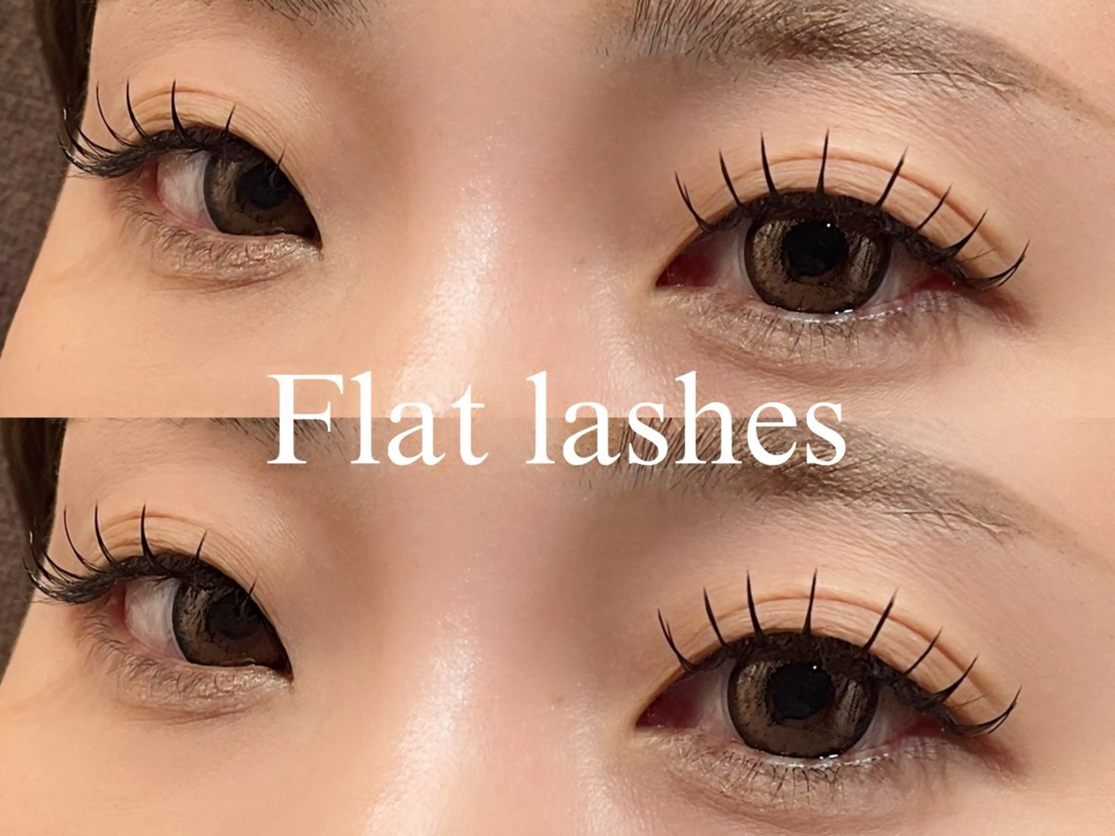 マツエク・マツパ 束感まつ毛 Dカール フラットラッシュ EARTH入間店 yuiᵕ̈*のマツエク・マツパデザイン