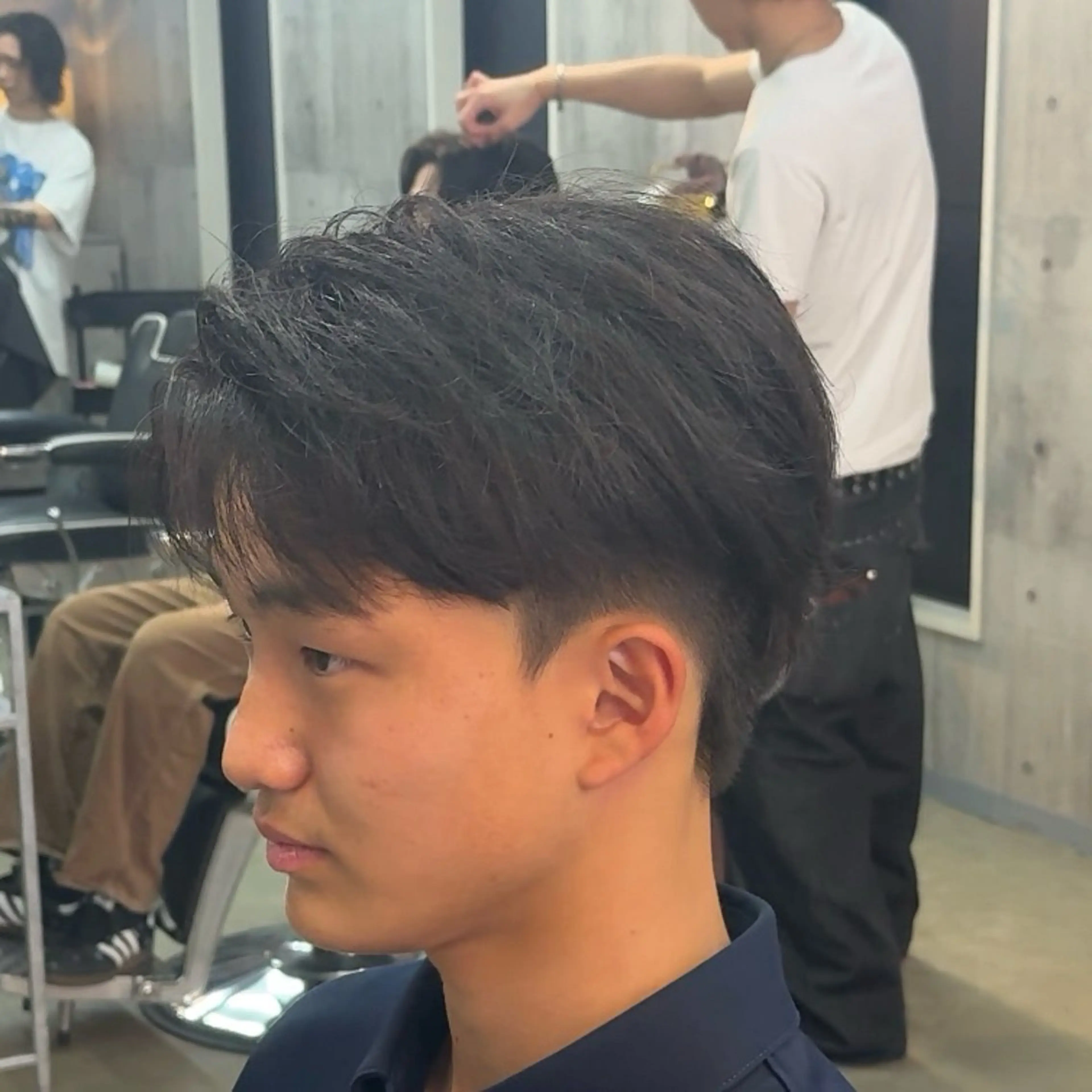 ショート ヘアアレンジ メンズ MENIN メンズ サロン 望月 涼太のヘアスタイル