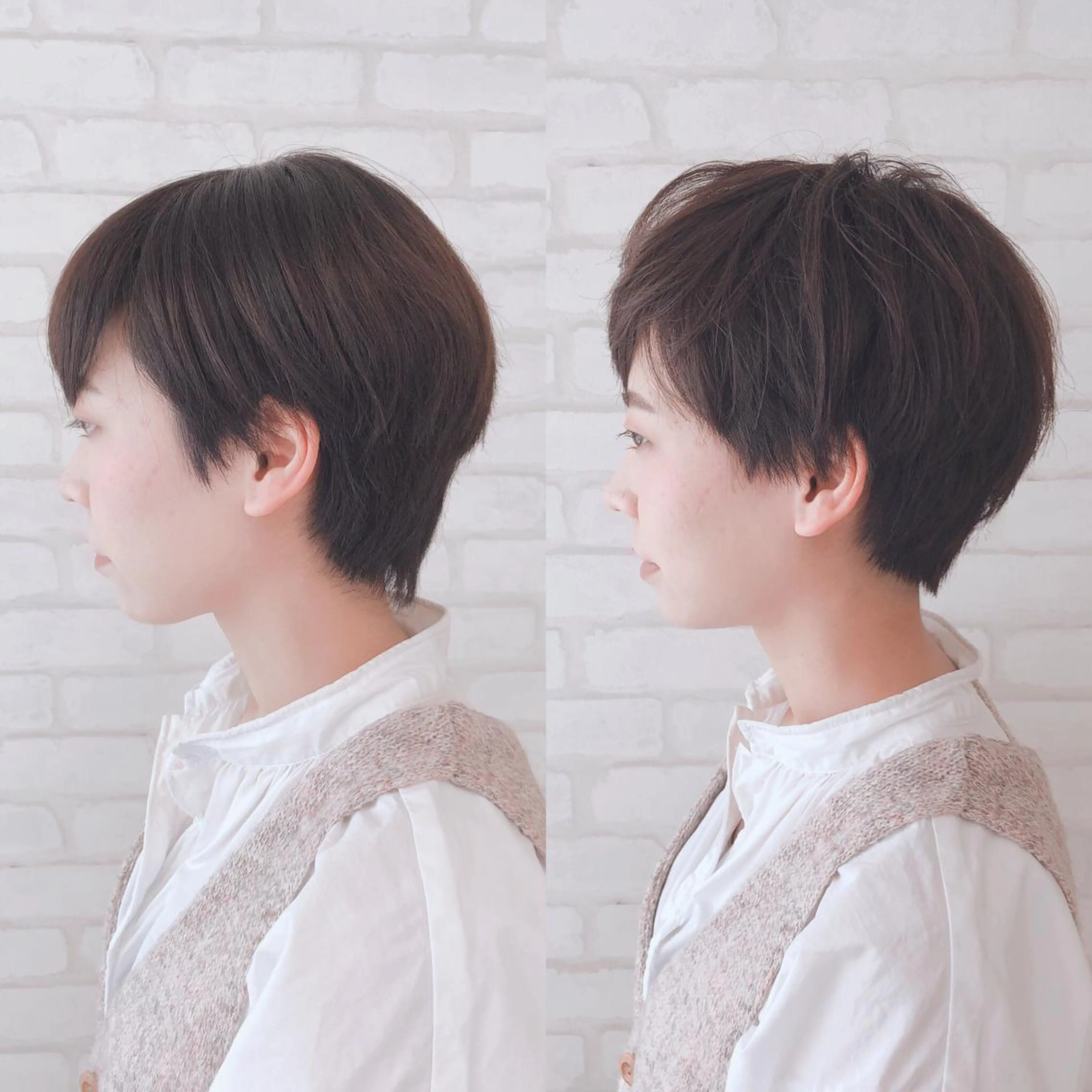 ショート アビリタ 警固のヘアスタイル