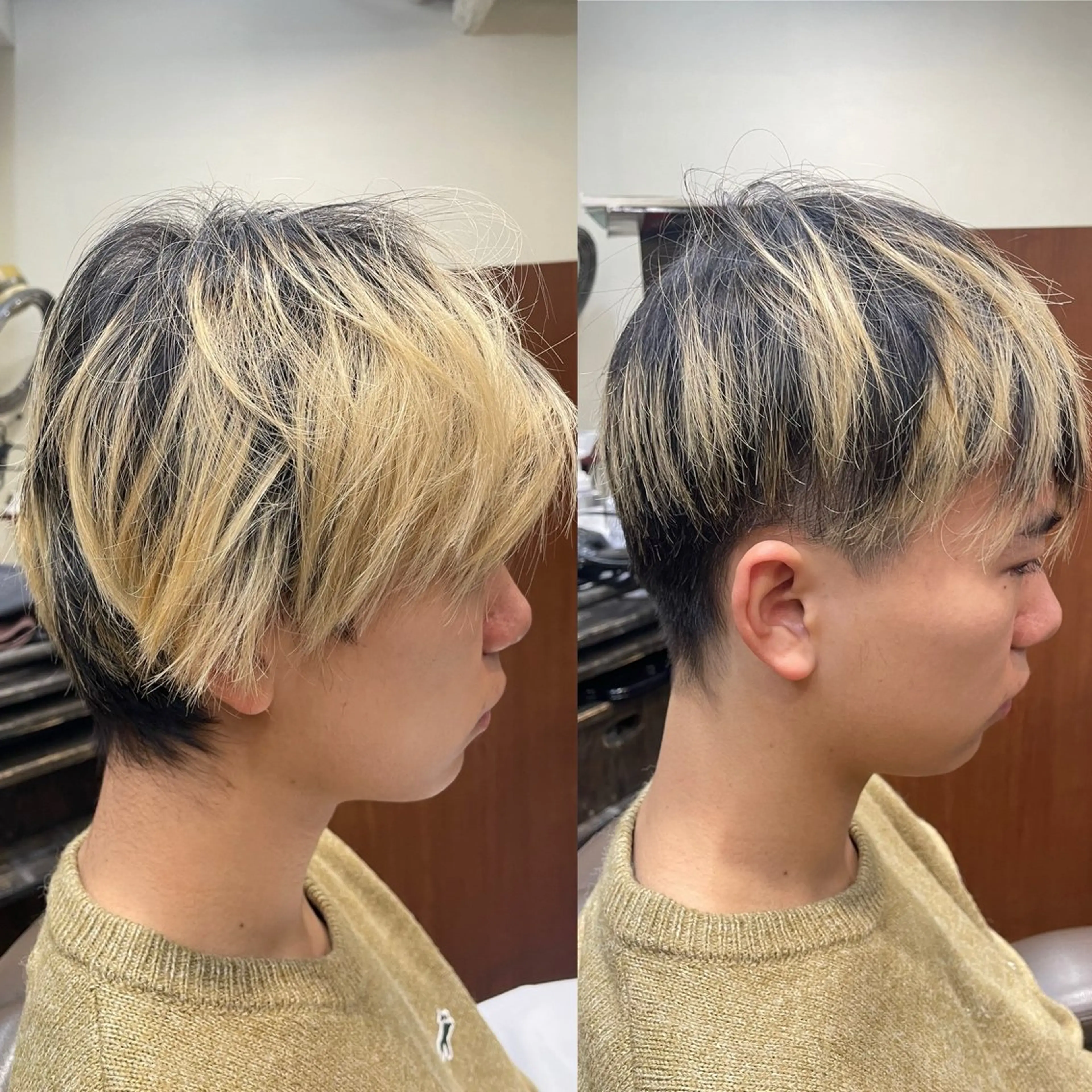 ショート メンズ 💈トレサンパ 💈金山駅✂︎愛実のヘアスタイル