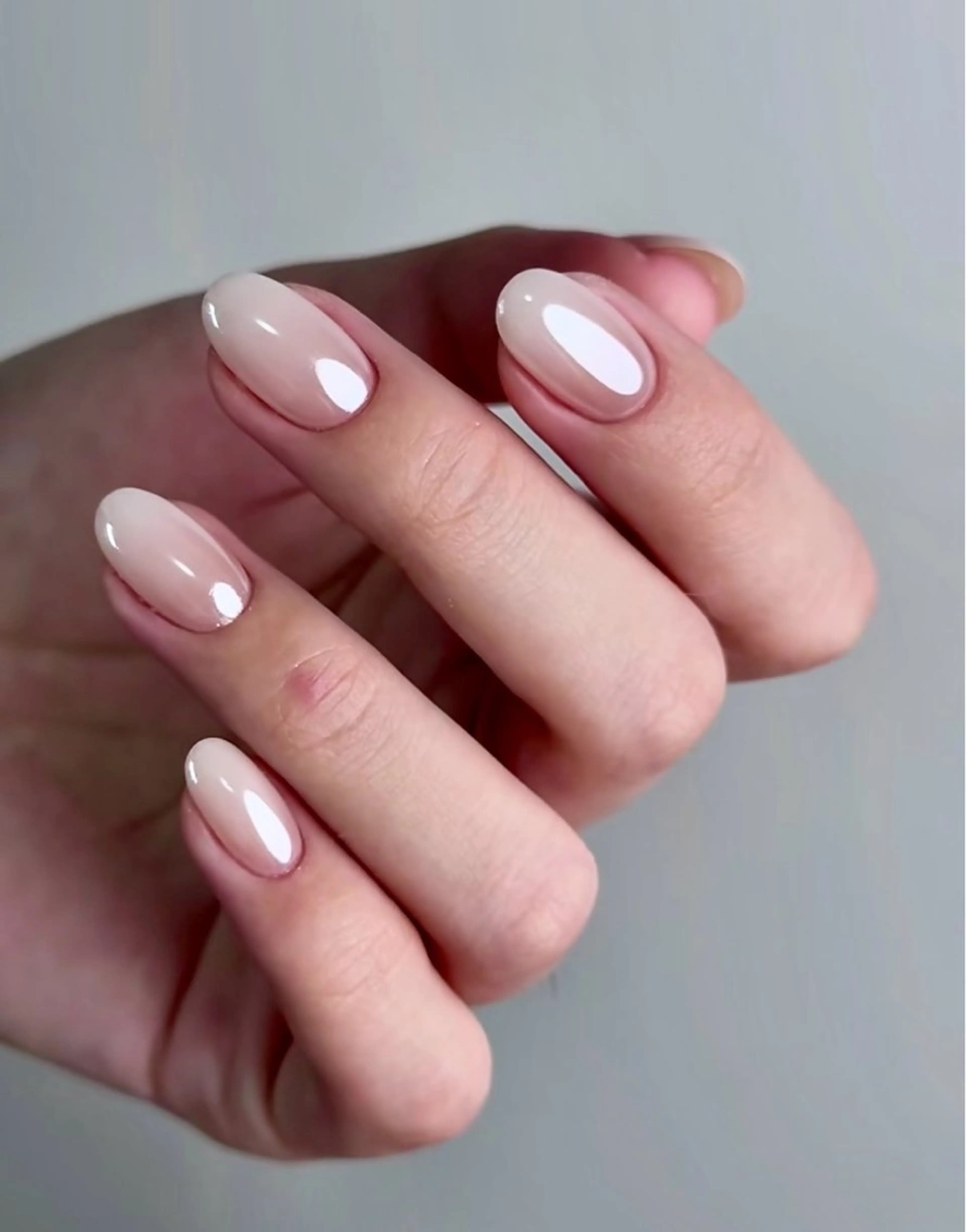 ネイル アートネイル オーロラネイル チークネイル 長さ出し フレンチネイル ハンドネイル ハンドケア Yumi Nail Seiのネイルデザイン