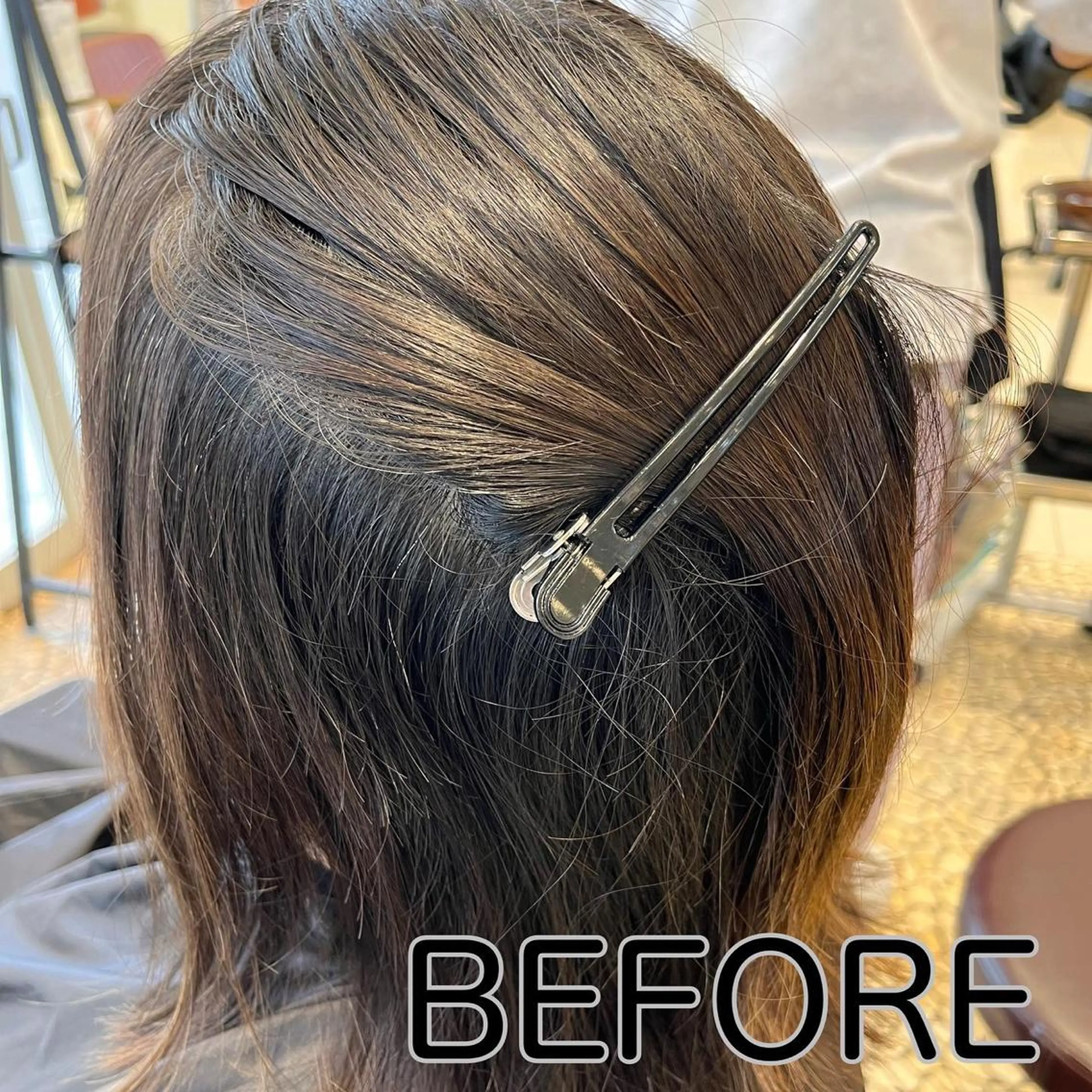 ミディアム 卒業式のヘアスタイル ハイライト 長津 健一郎のヘアスタイル