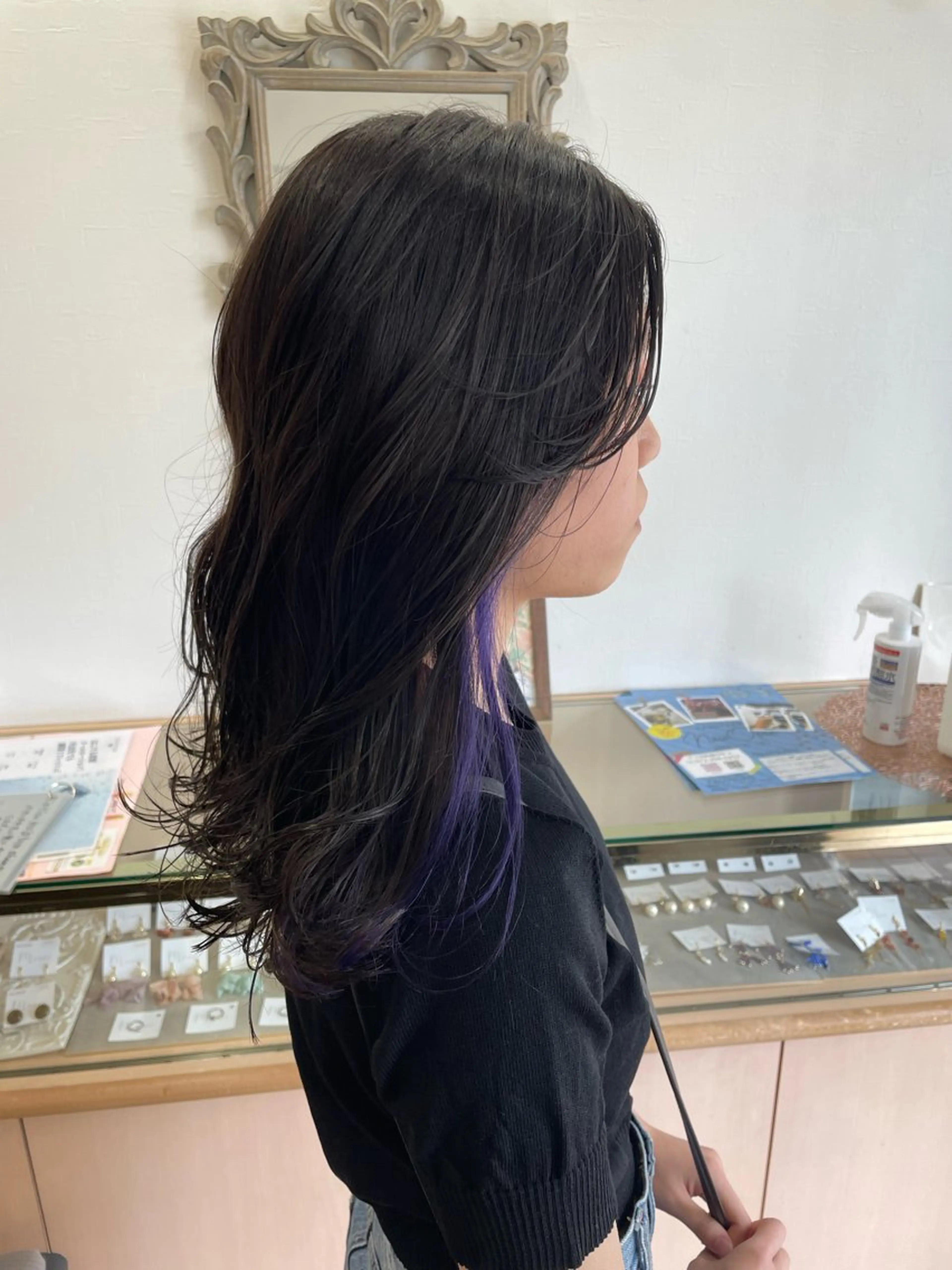 ロング カラー イヤリングカラー HairMake 3 🐬NANAMIのヘアスタイル