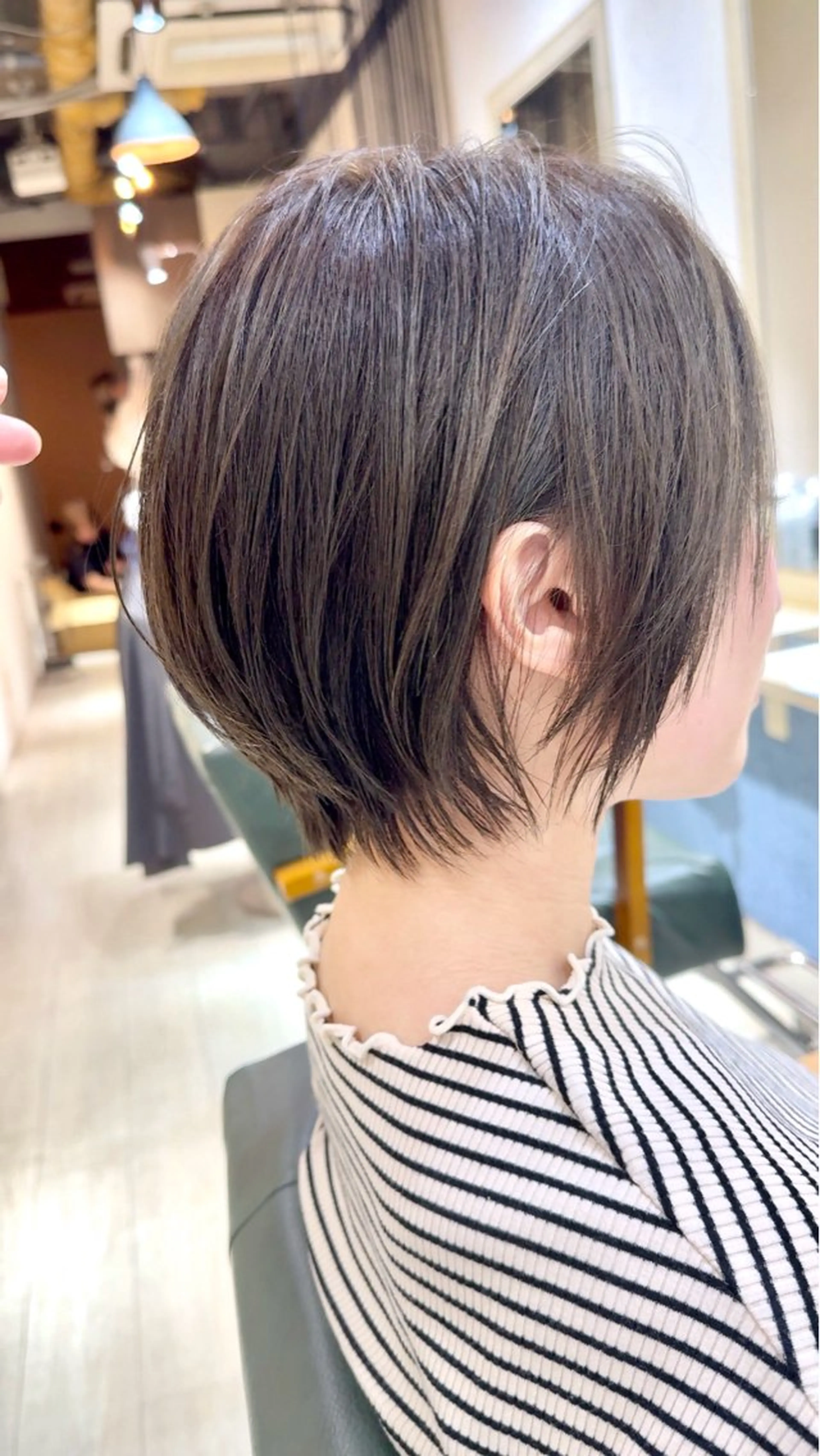 ショート 丸みショート ショートヘア 坂 直樹のヘアスタイル