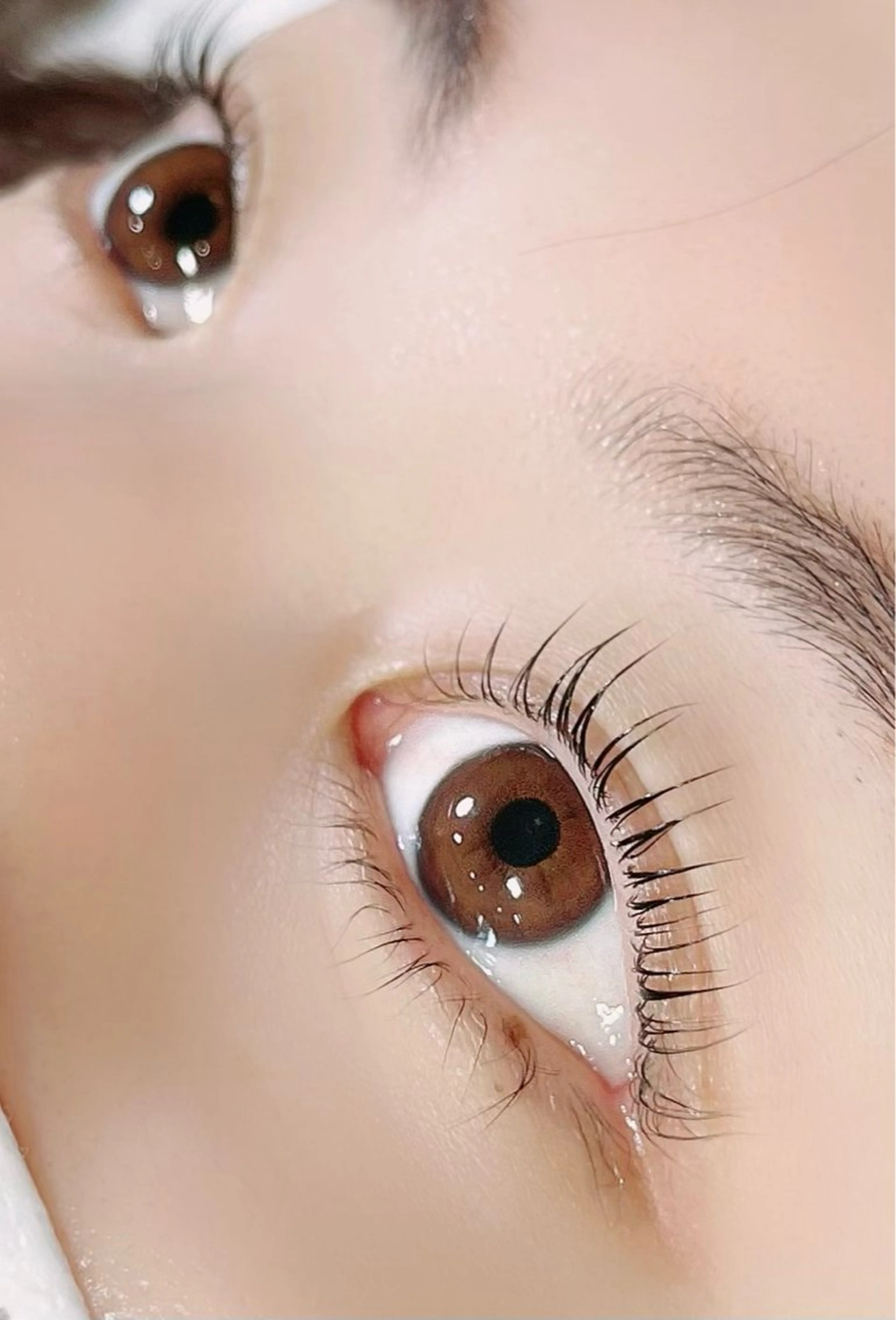 マツエク・マツパ フラットラッシュ パリジェンヌラッシュリフト まつげパーマ 一重×まつ毛パーマ ボリュームラッシュ マツパ Charme 五反田・不動前・目黒のマツエク・マツパデザイン