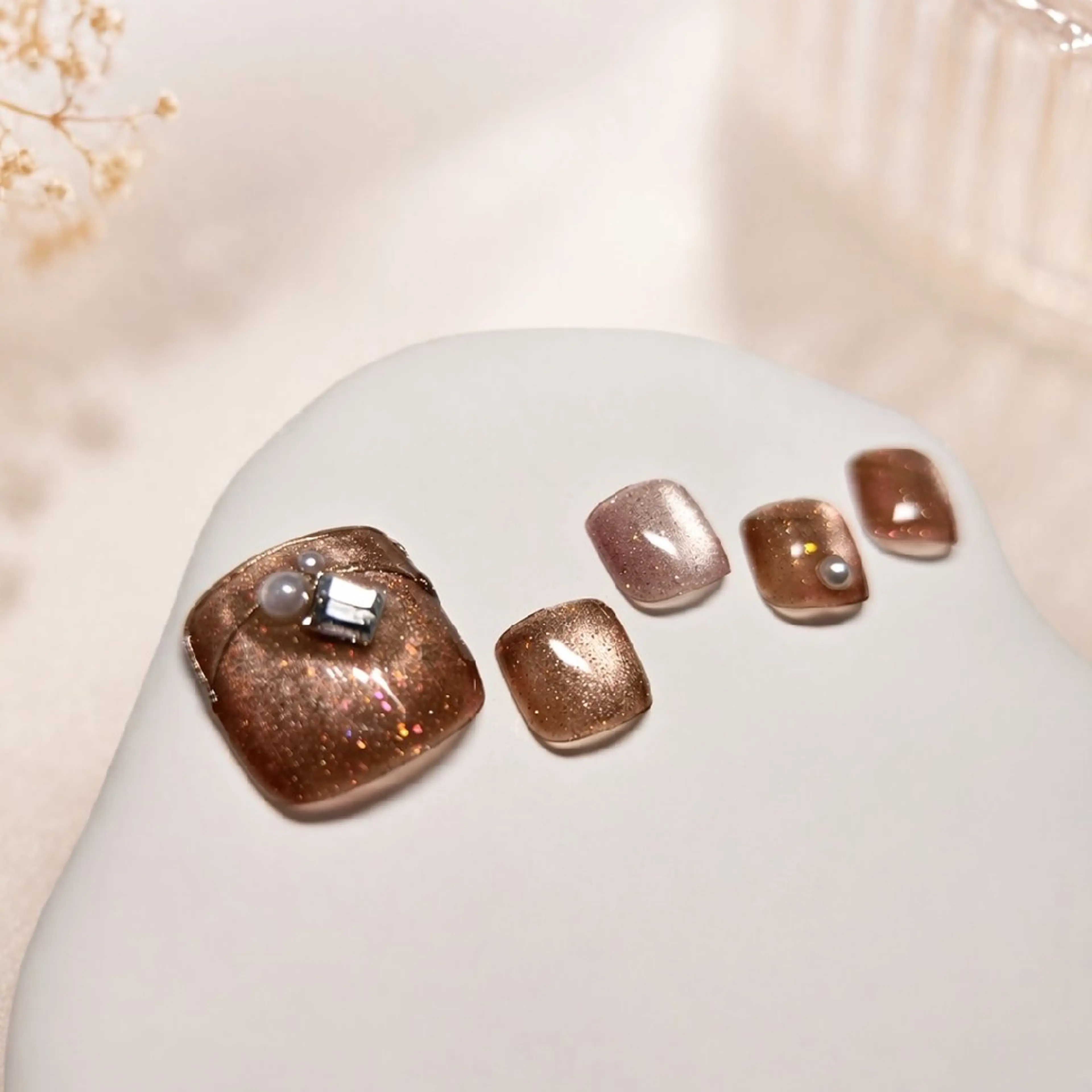 ネイル フットネイル フットネイル SAYA‎🤍 Riccoのネイルデザイン