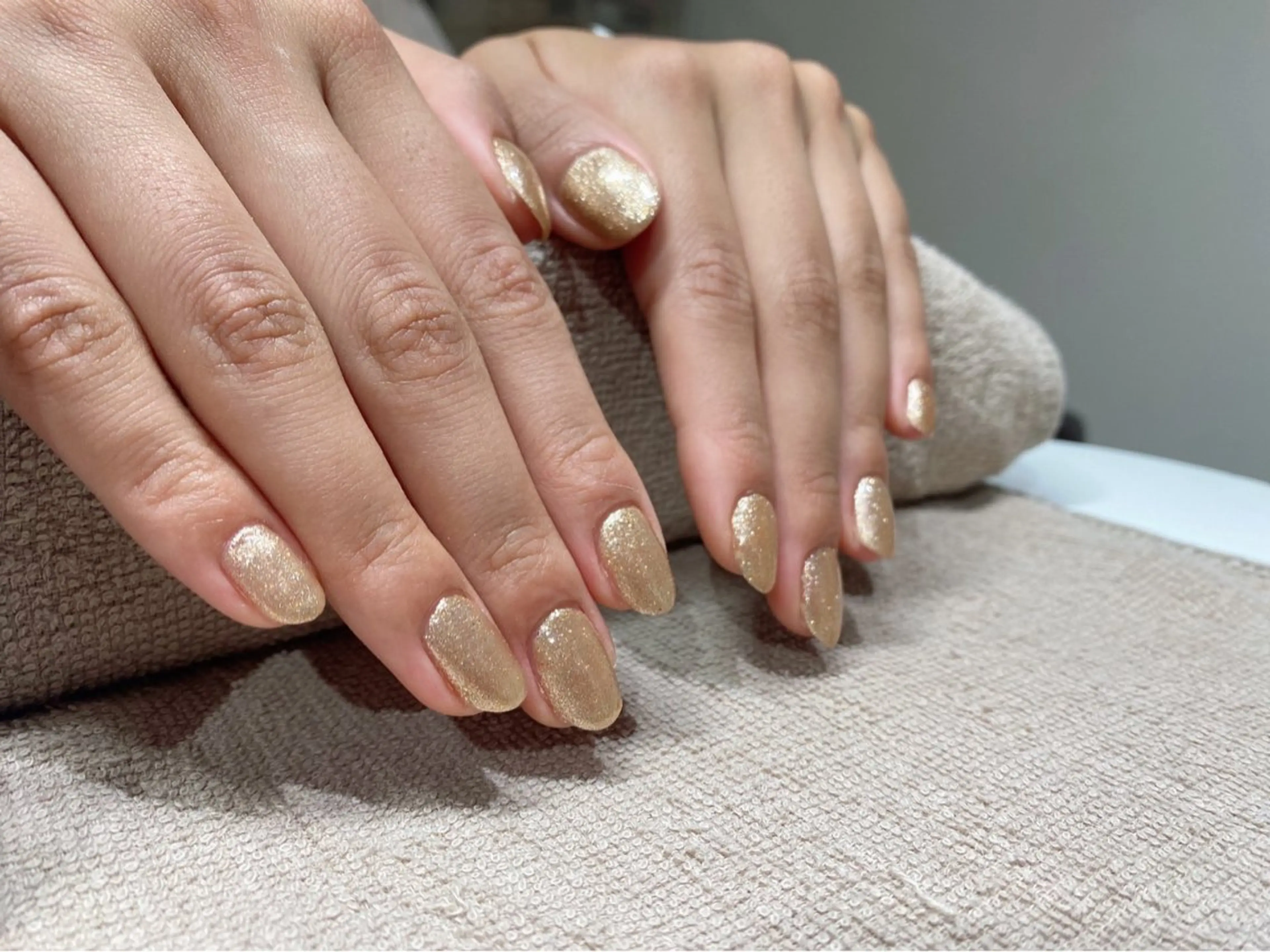 ネイル フットネイル グラデーション ラメ(グリッター) ラメグラデーション ワンカラーネイル nail今村 澪奈のネイルデザイン