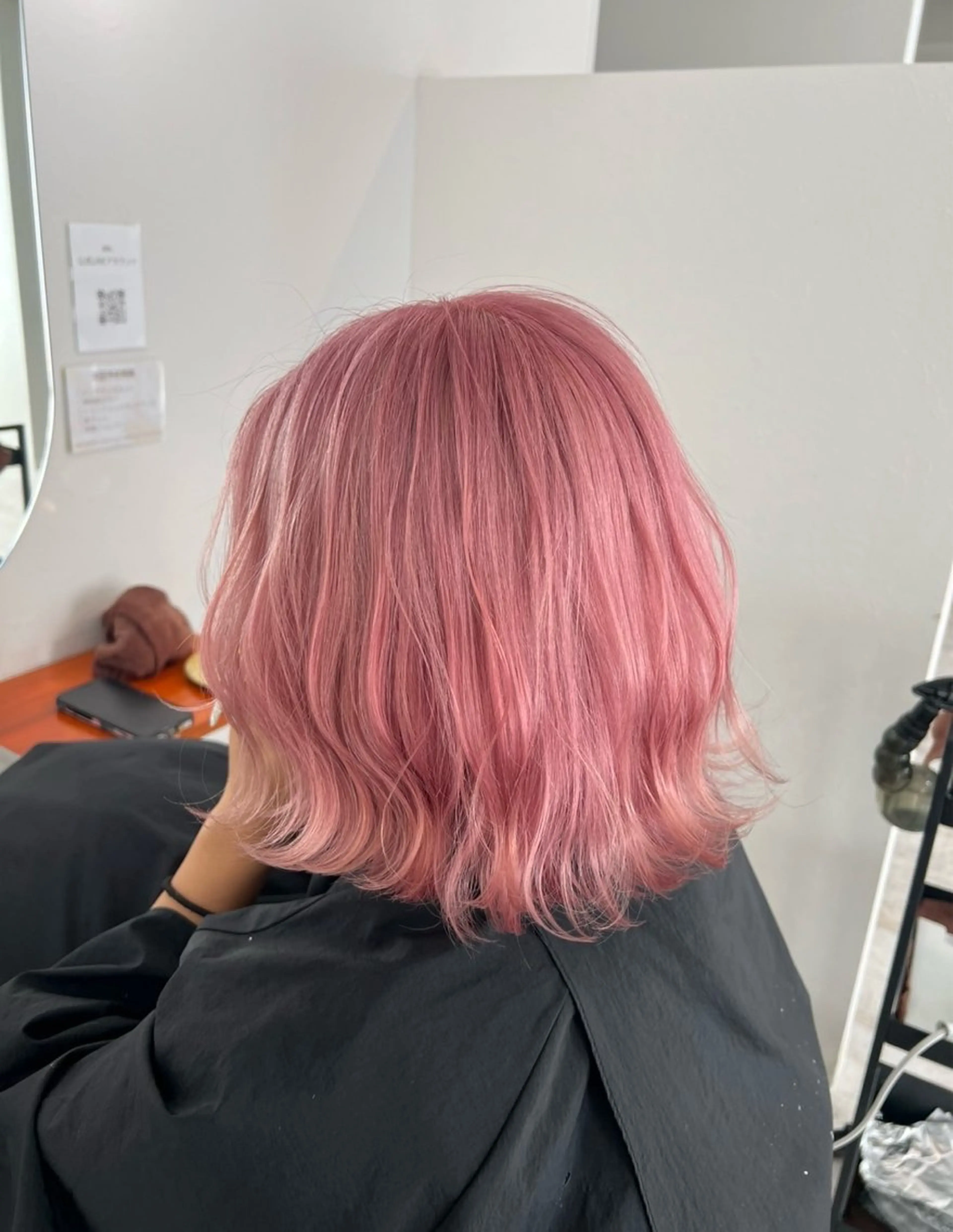 ショート カラー ベージュカラー ピンクカラー ピンクベージュ カット ヘアカラー トリートメント 指名数No.1 /NAOYAのヘアスタイル