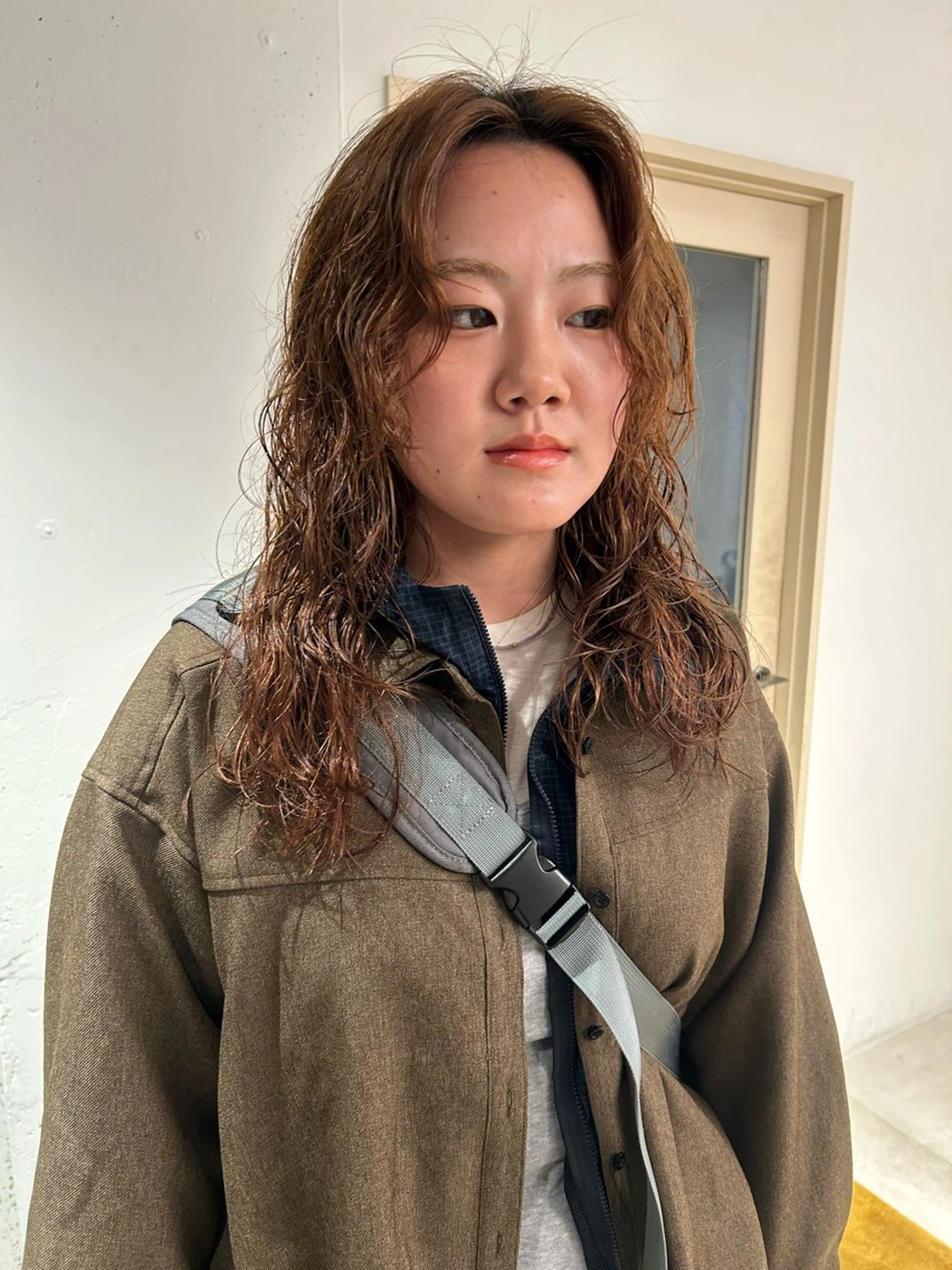 ケアパーマ+オージュクイックトリートメントの写真