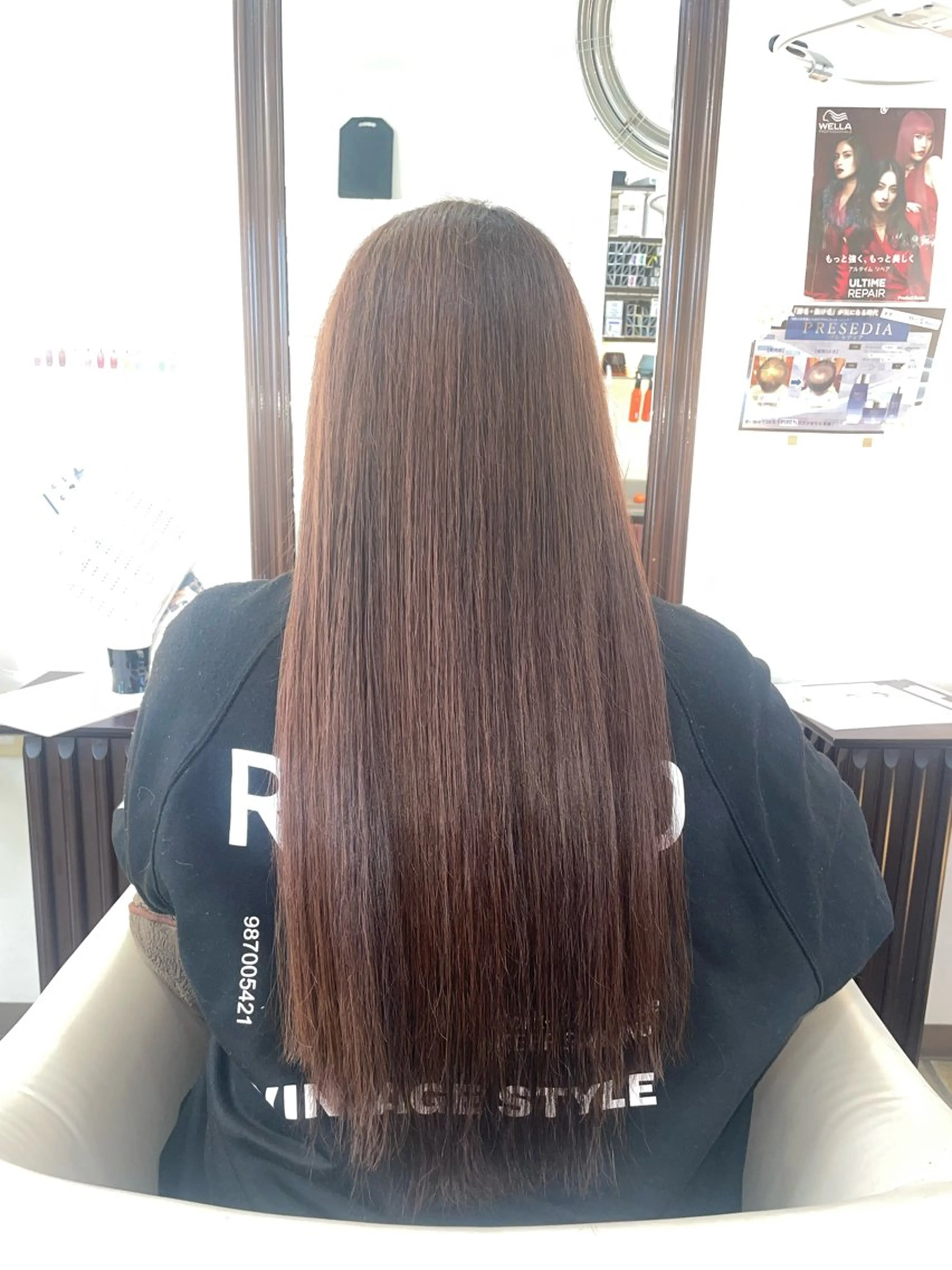 ロング カット 縮毛矯正 トリートメント 奈良/生駒/髪質改善 FEEL/マコのヘアスタイル