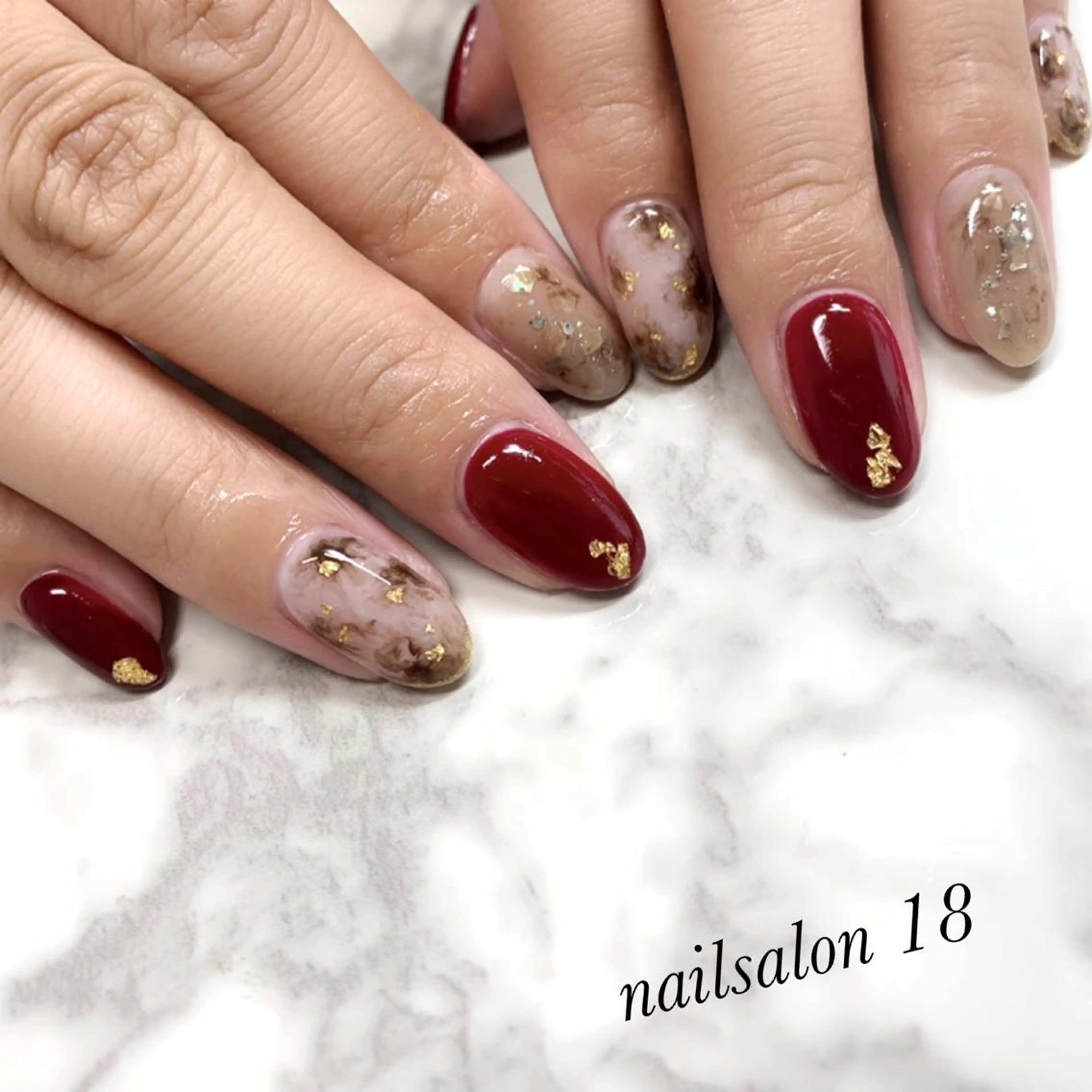 メンズ ネイル nail salon 18.のネイルデザイン
