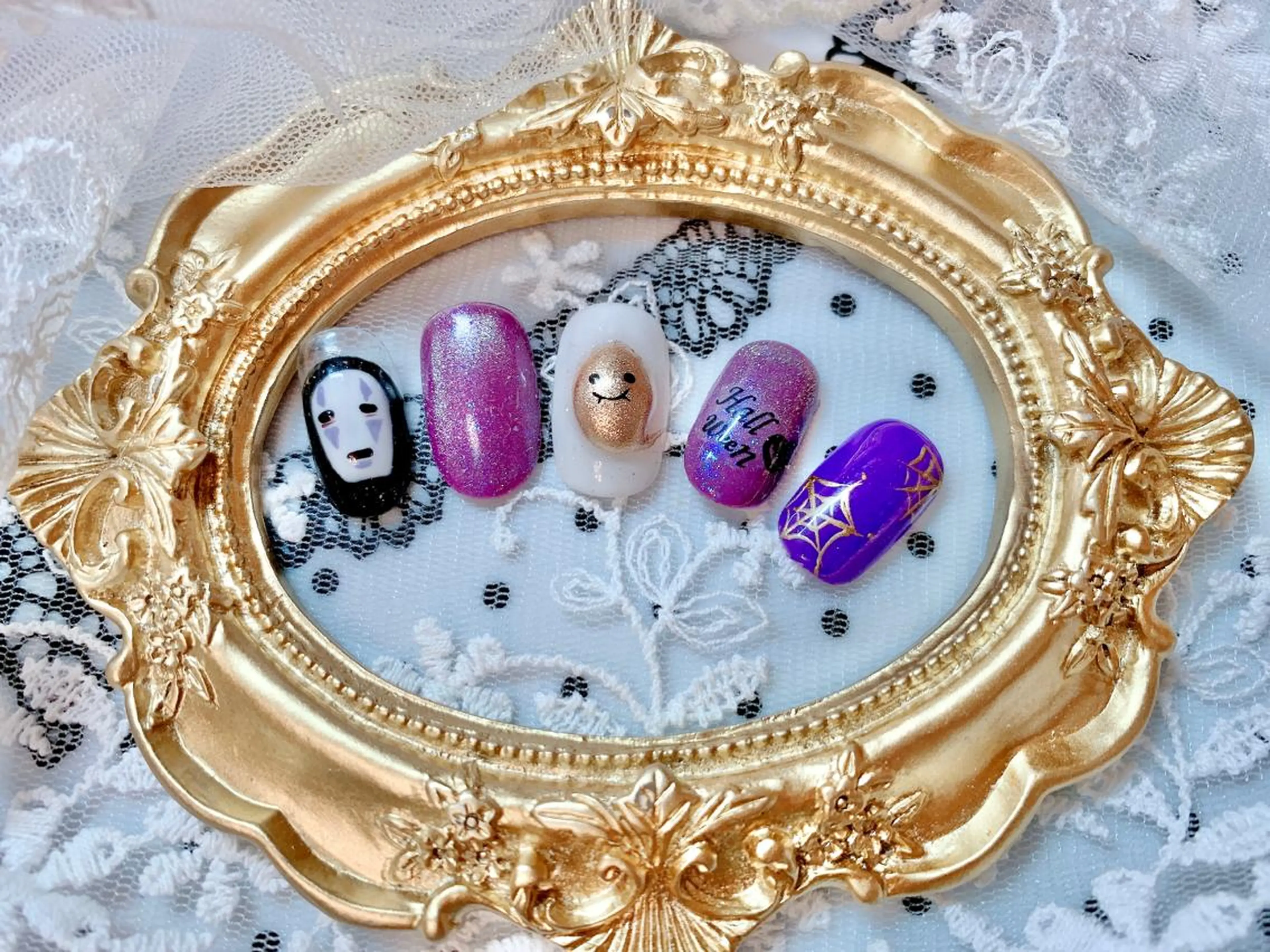 ネイル ハロウィン ハンドネイル Melody メロディのネイルデザイン