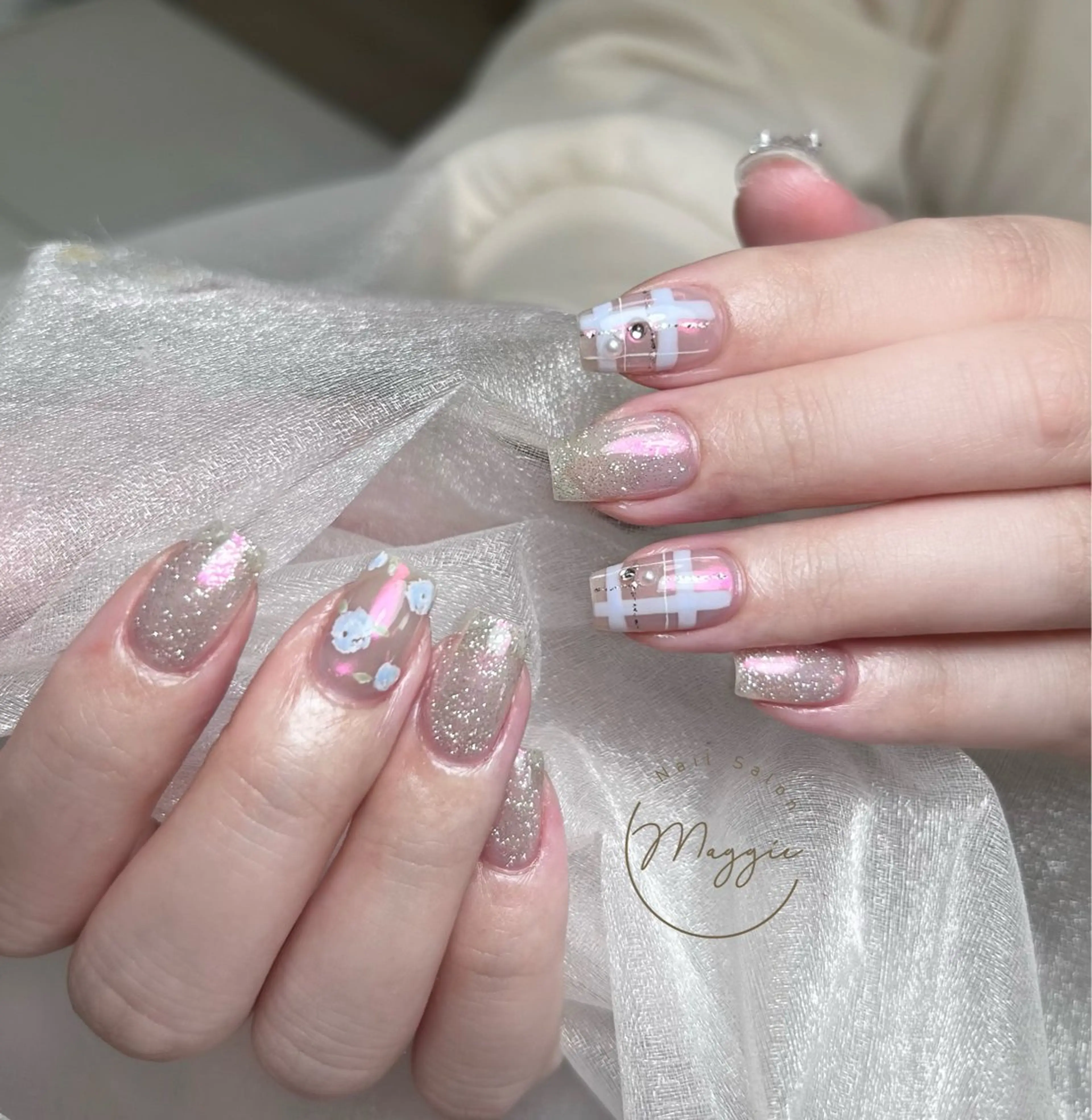 ネイル ハンドネイル Maggie Nail🦩のネイルデザイン