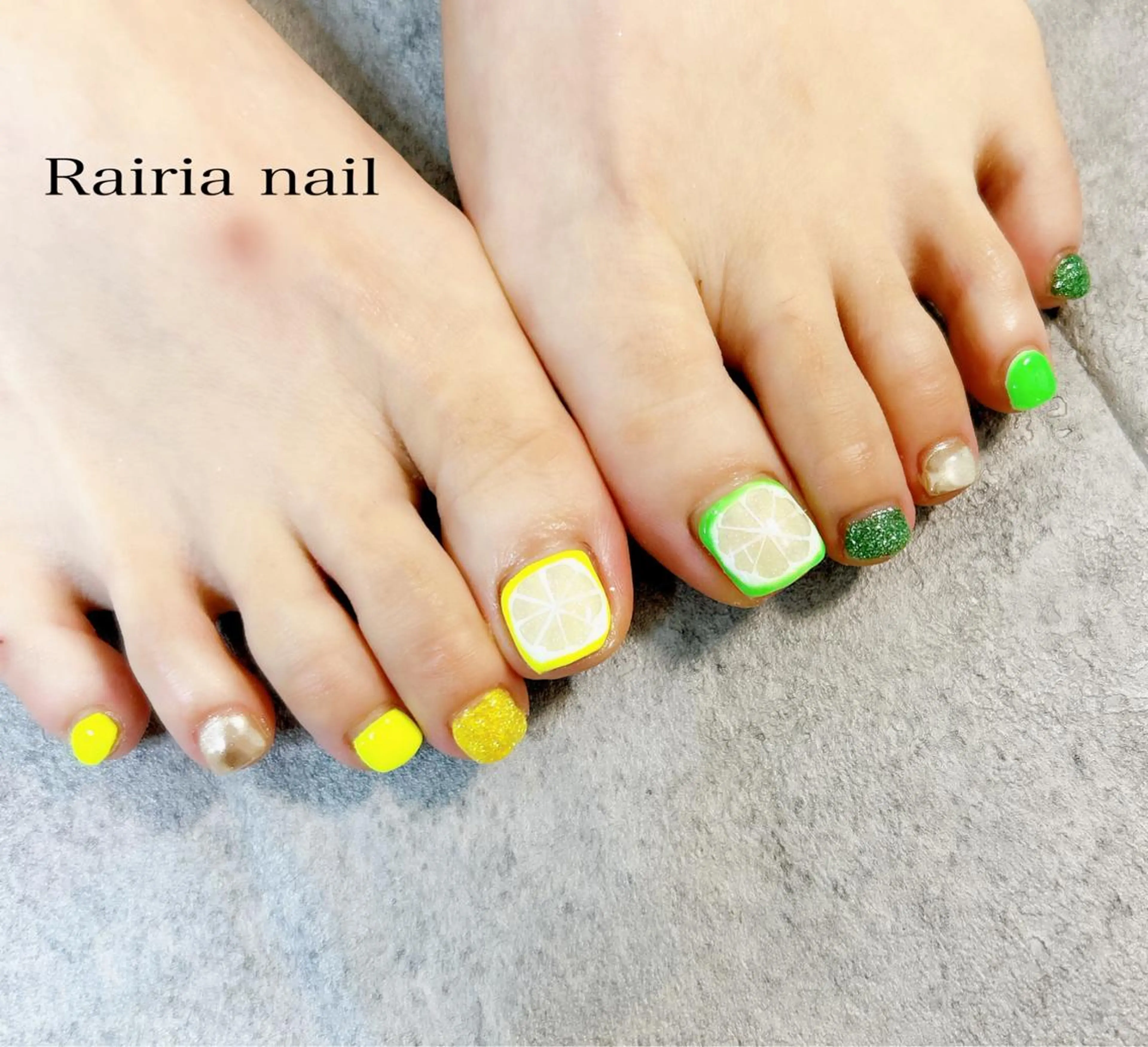 ネイル フットネイル Rairia nail本八幡店のネイルデザイン