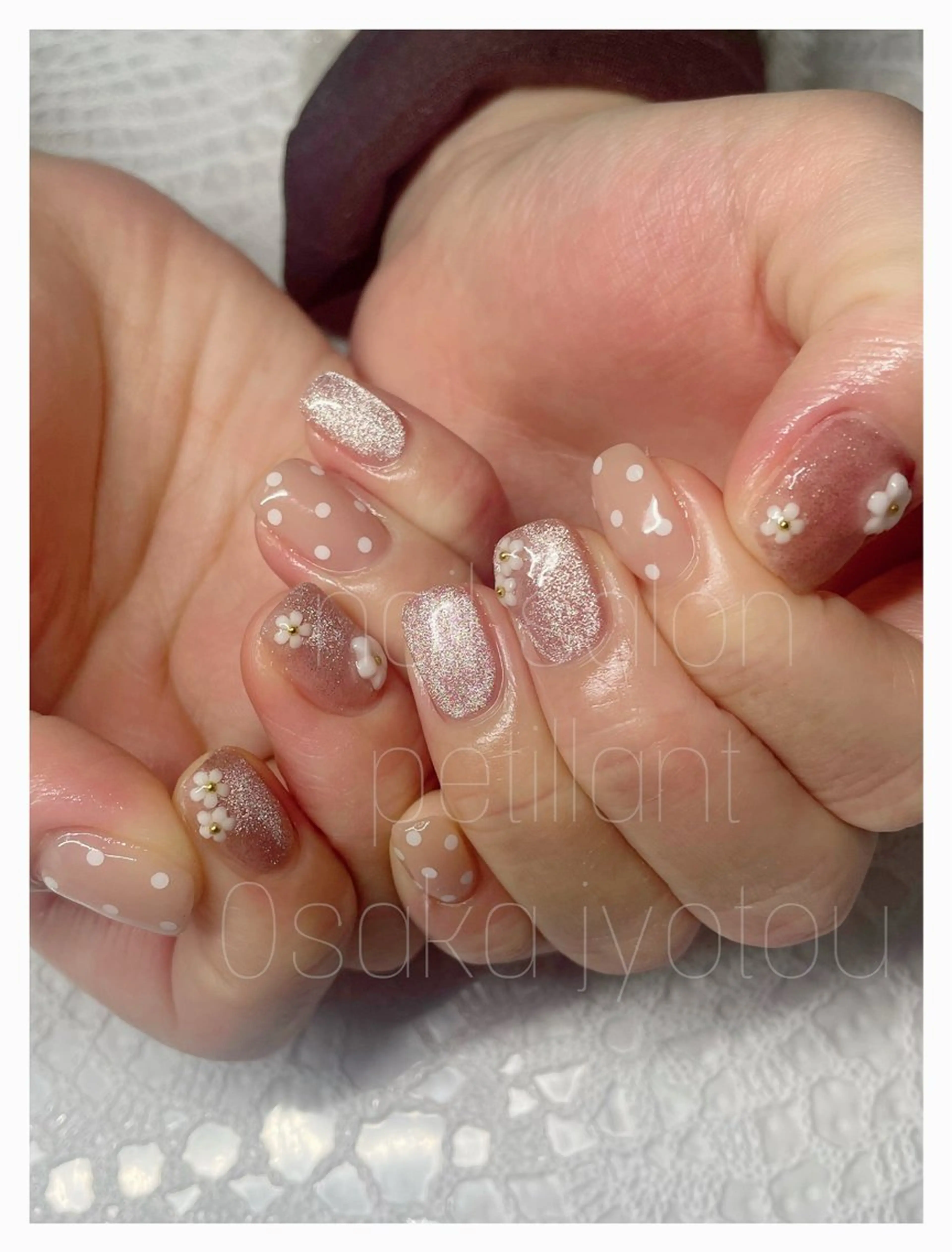 ネイル アートネイル 持ち込み nail salon petillantのネイルデザイン