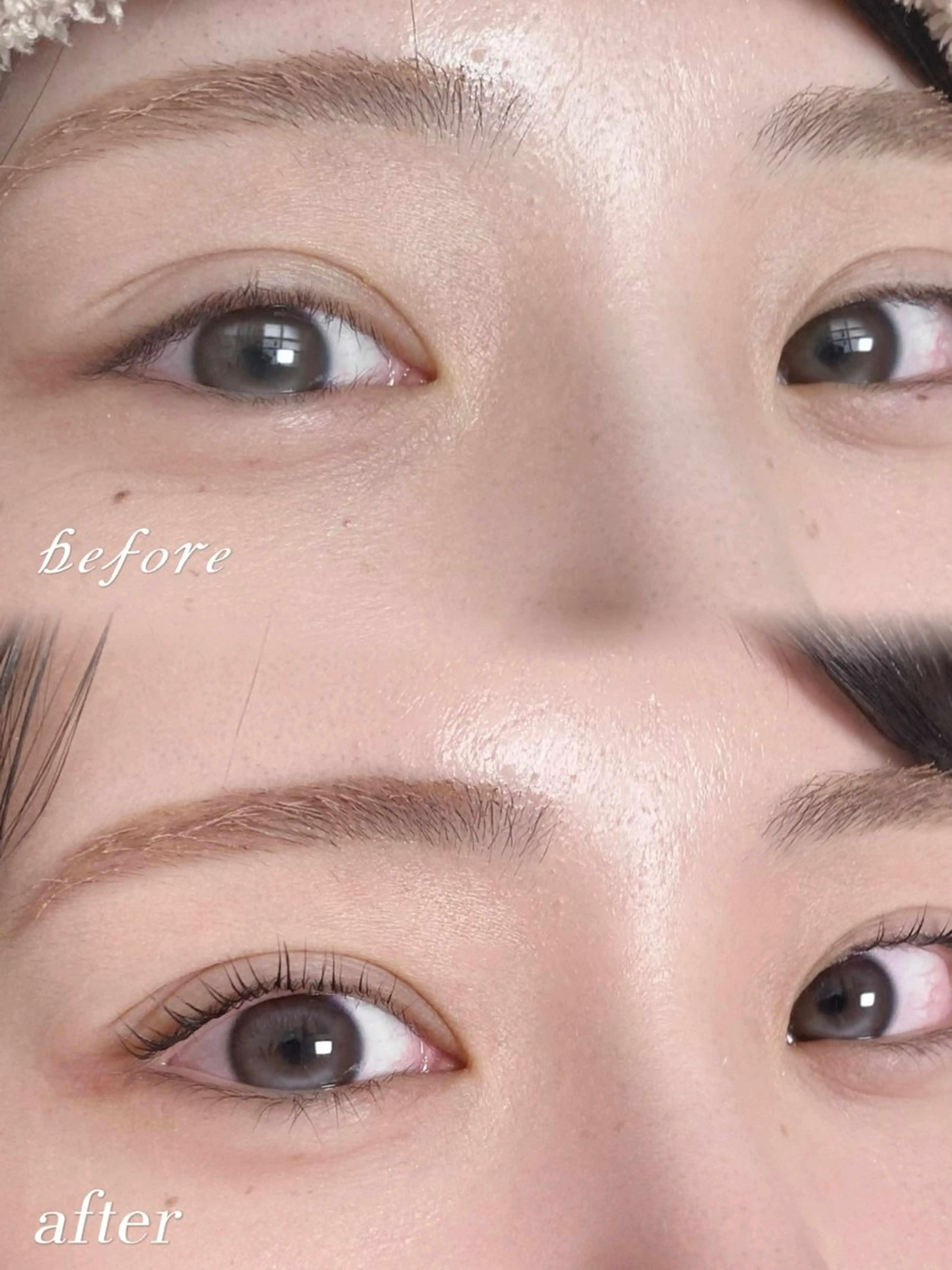 マツエク・マツパ パリジェンヌラッシュリフト 岡元 丹李のマツエク・マツパデザイン