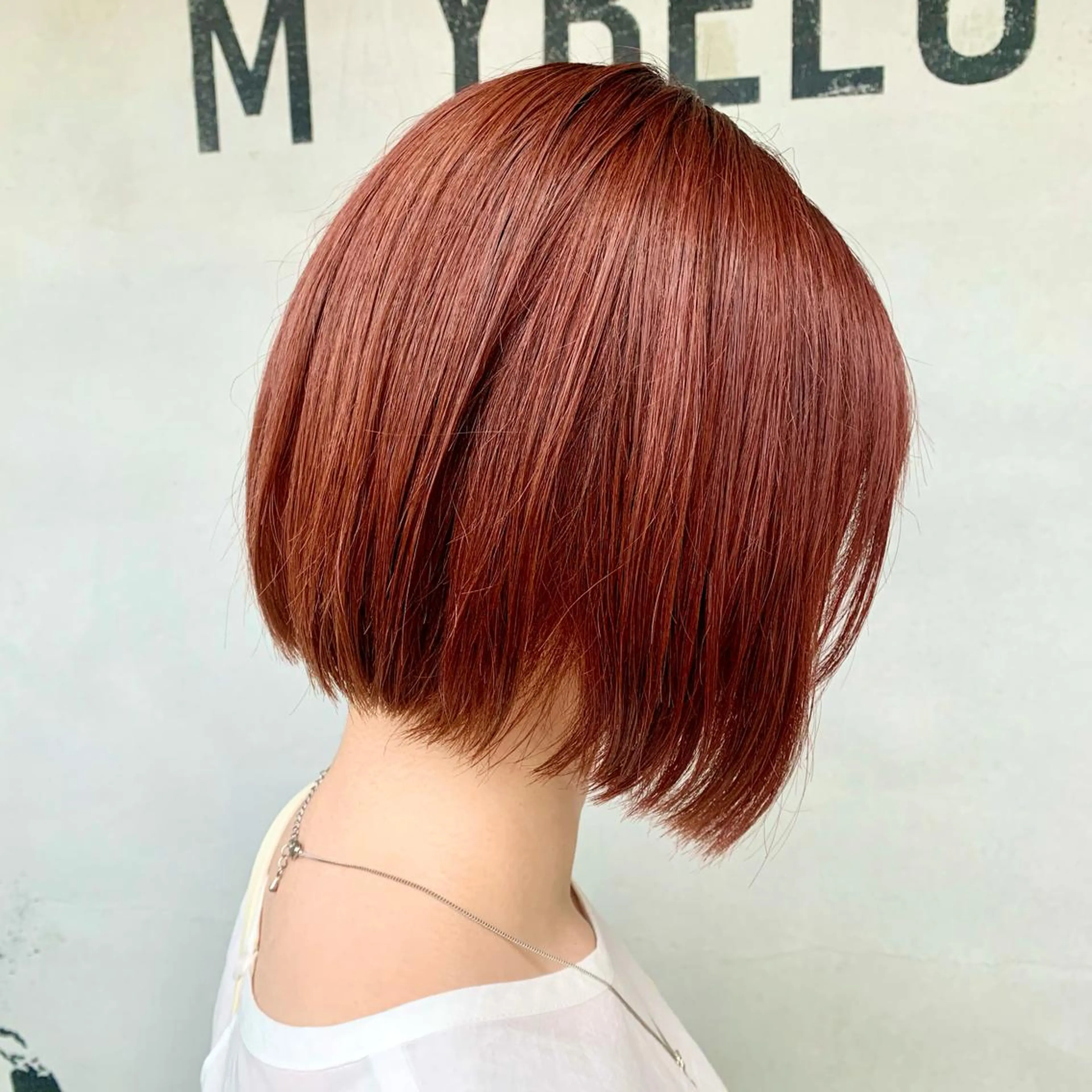 ショート ヘアカラー トリートメント ︎︎🧸 ユリ ︎︎🧸のヘアスタイル