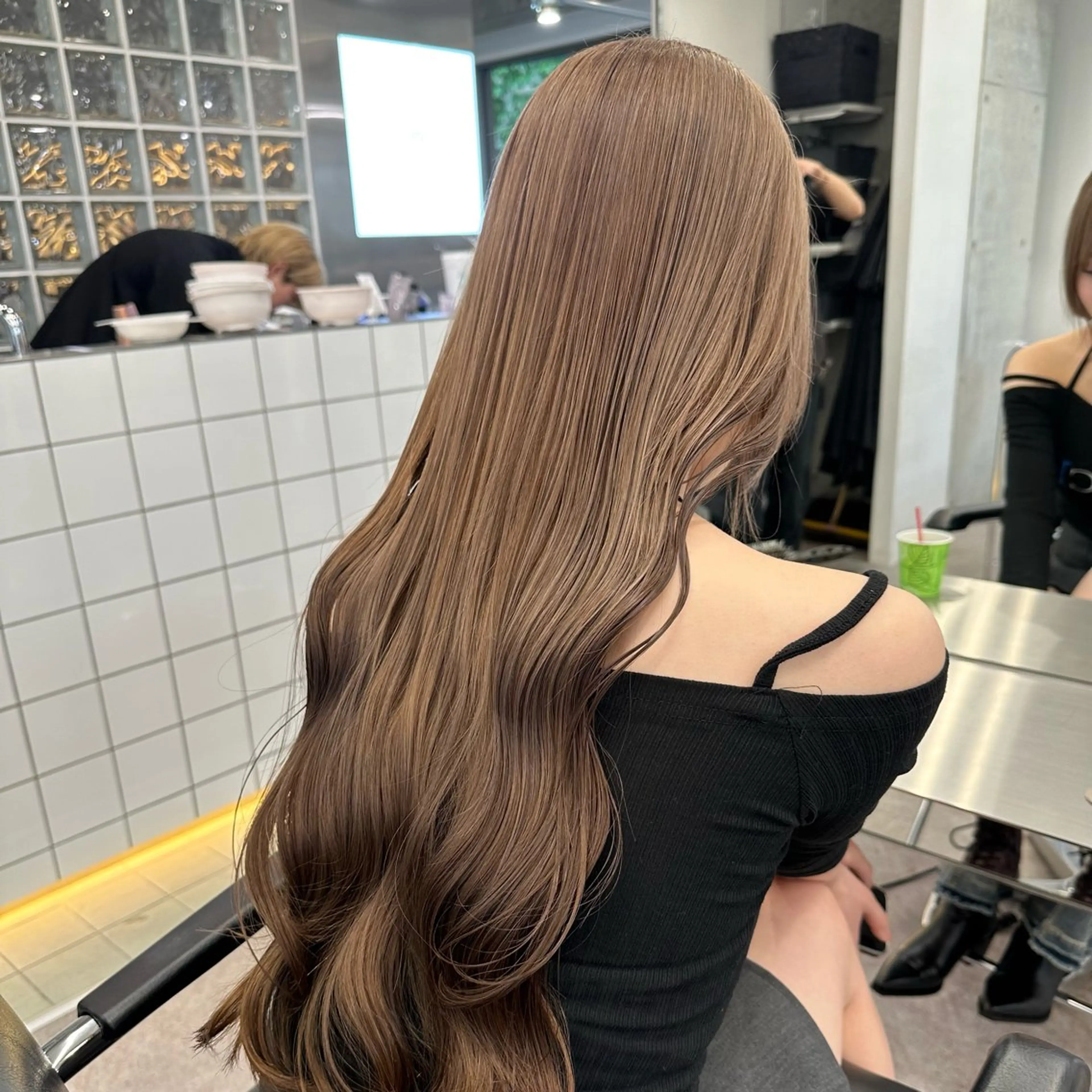 ロング カラーモデル募集🎀 朋美のヘアスタイル