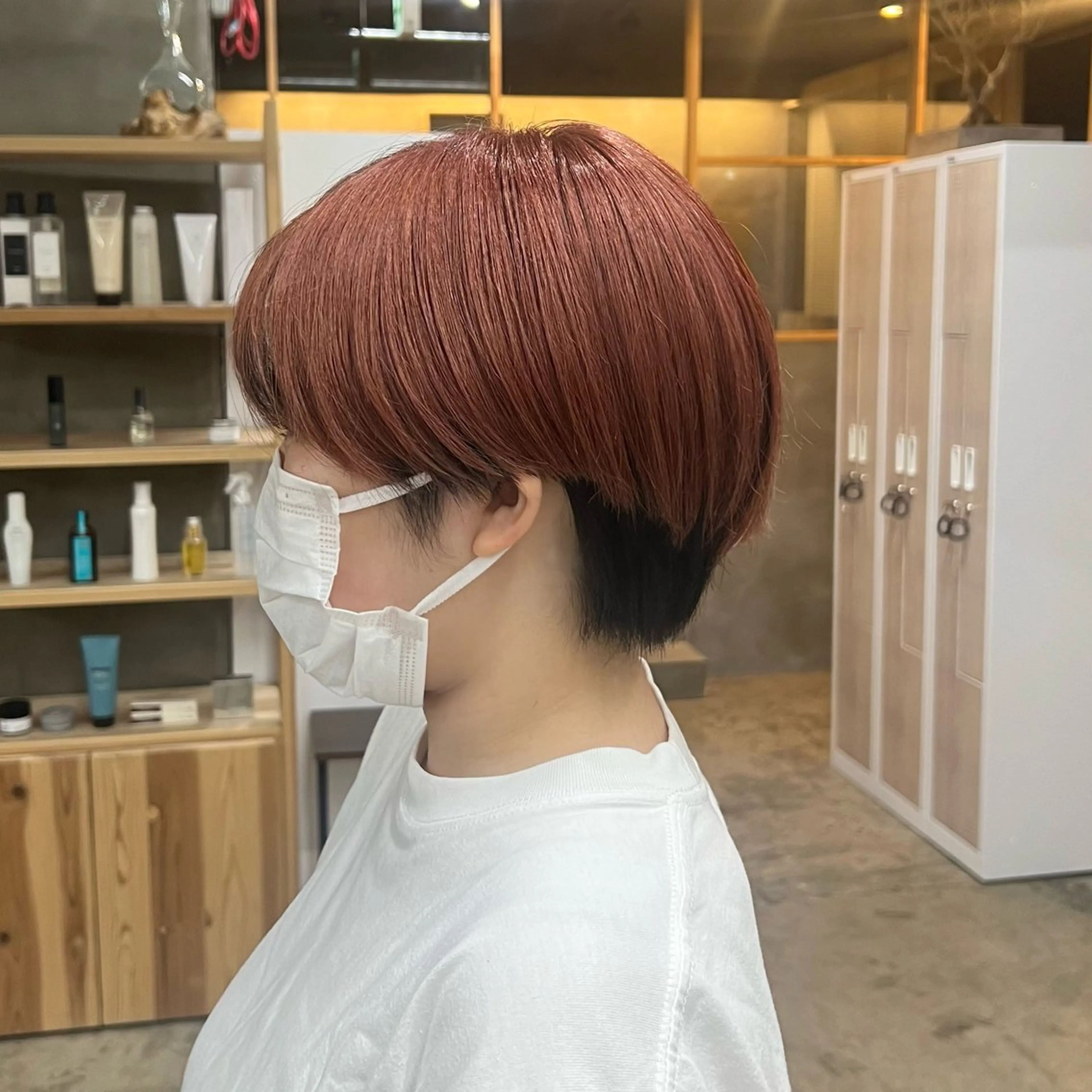 ショート カラー freera 希帆 kihoのヘアスタイル
