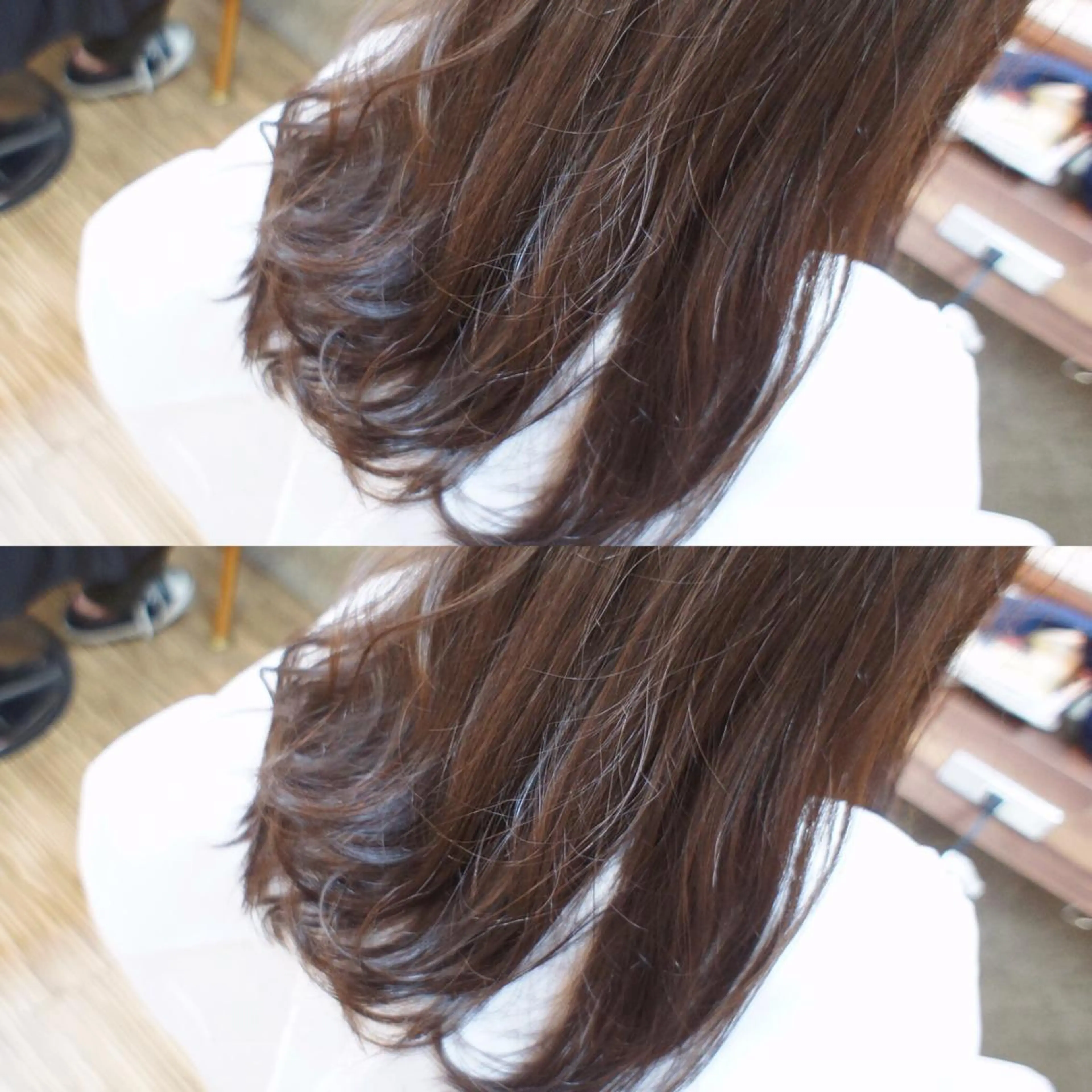 セミロング カラー 🟦髪質改善6年 💊YAMAMOTOのヘアスタイル