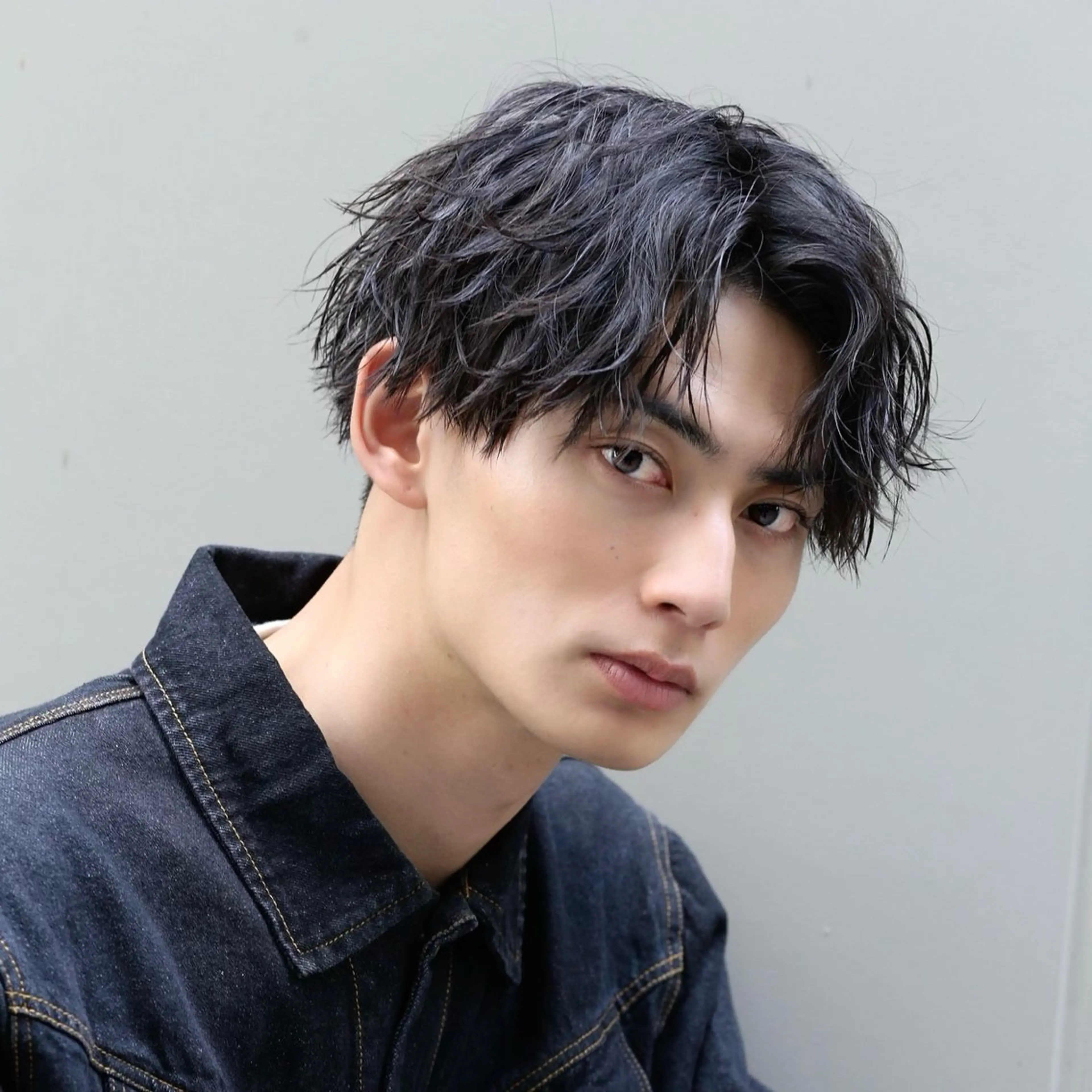 パーマ メンズ 河野 凌空のヘアスタイル