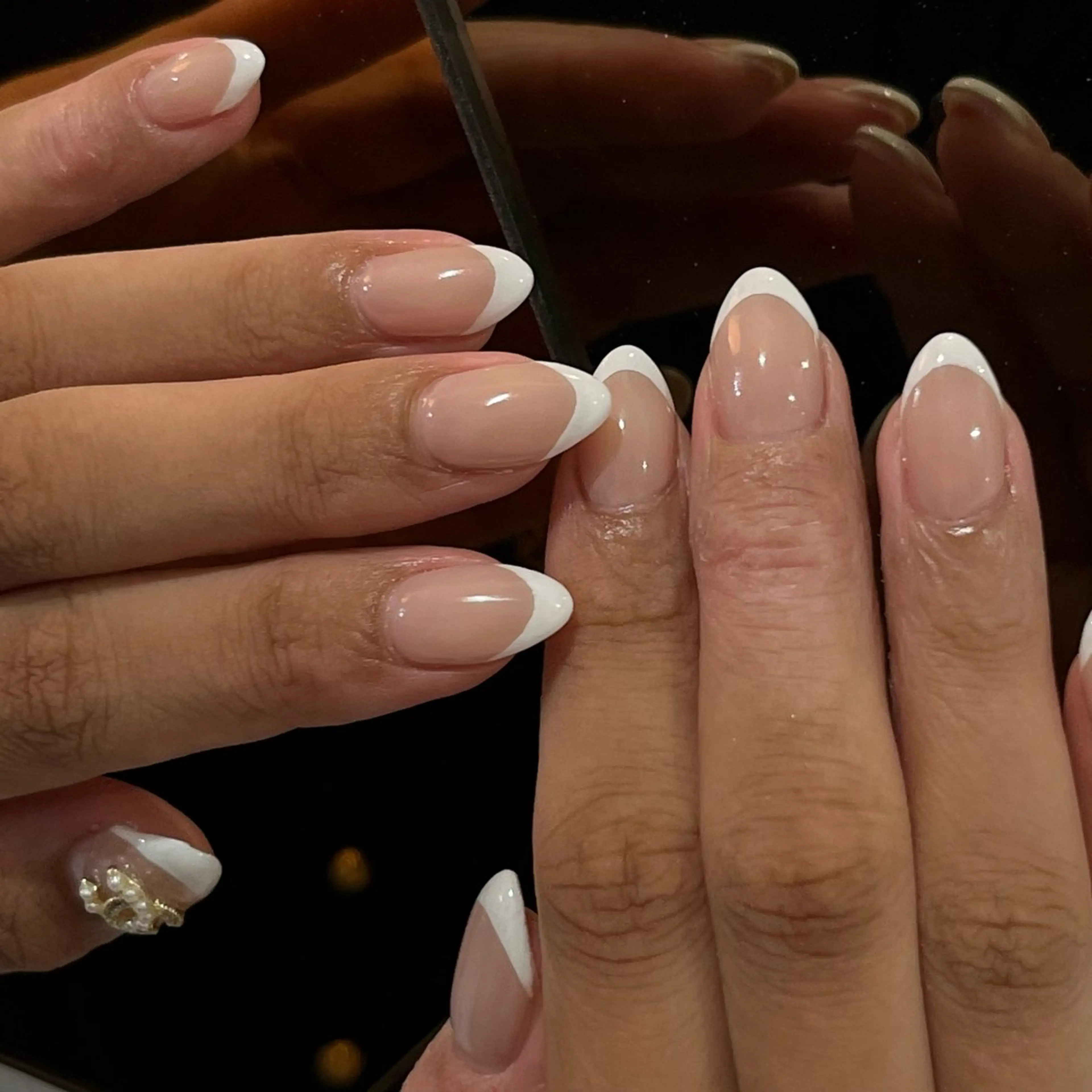 ネイル 持ち込み Ray. ちゅるん系ニュアンスのエステ・リラクイメージ