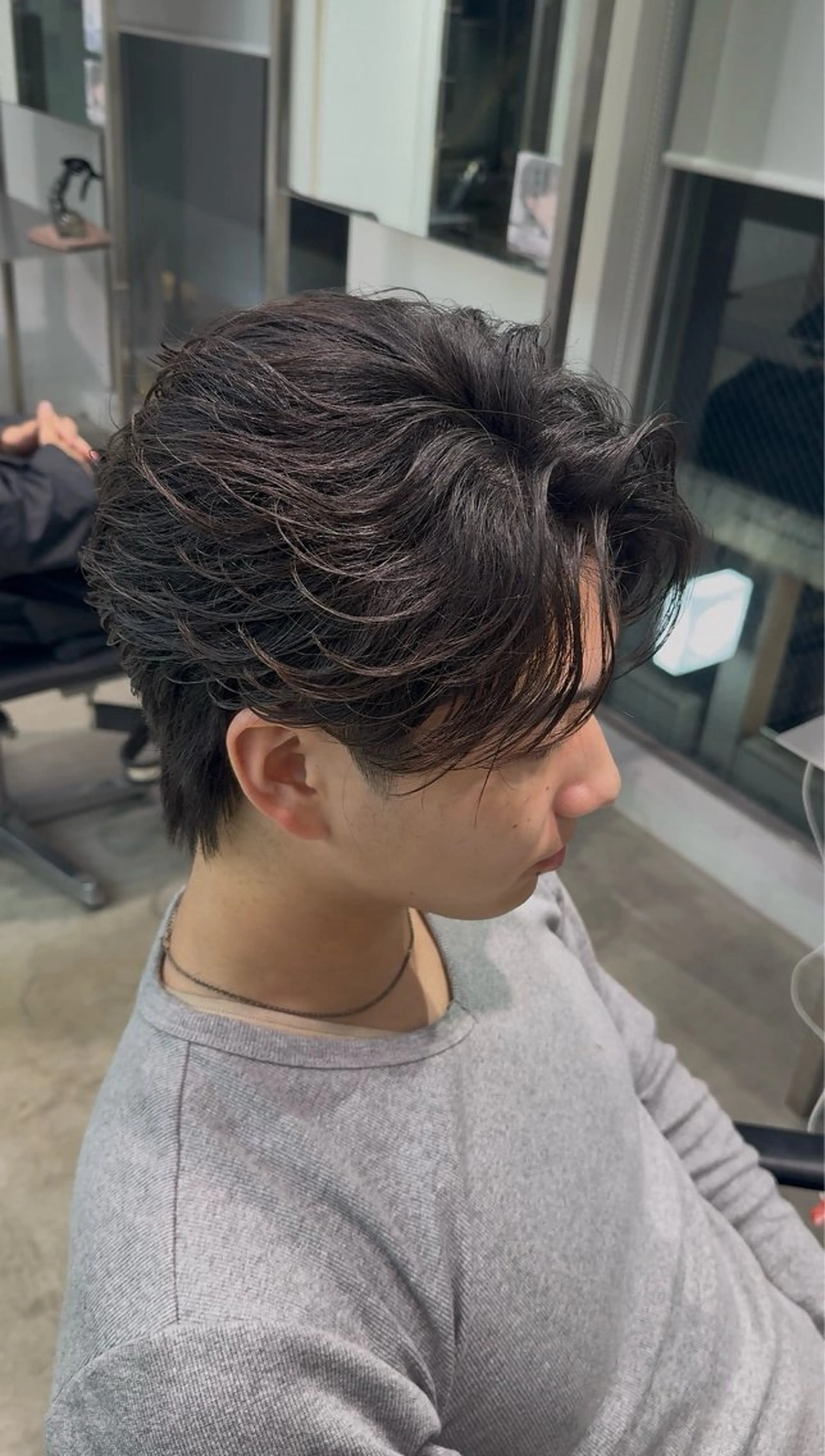 ショート パーマ カット パーマ fifth天神パーマ メンズ特化/虎太郎のヘアスタイル