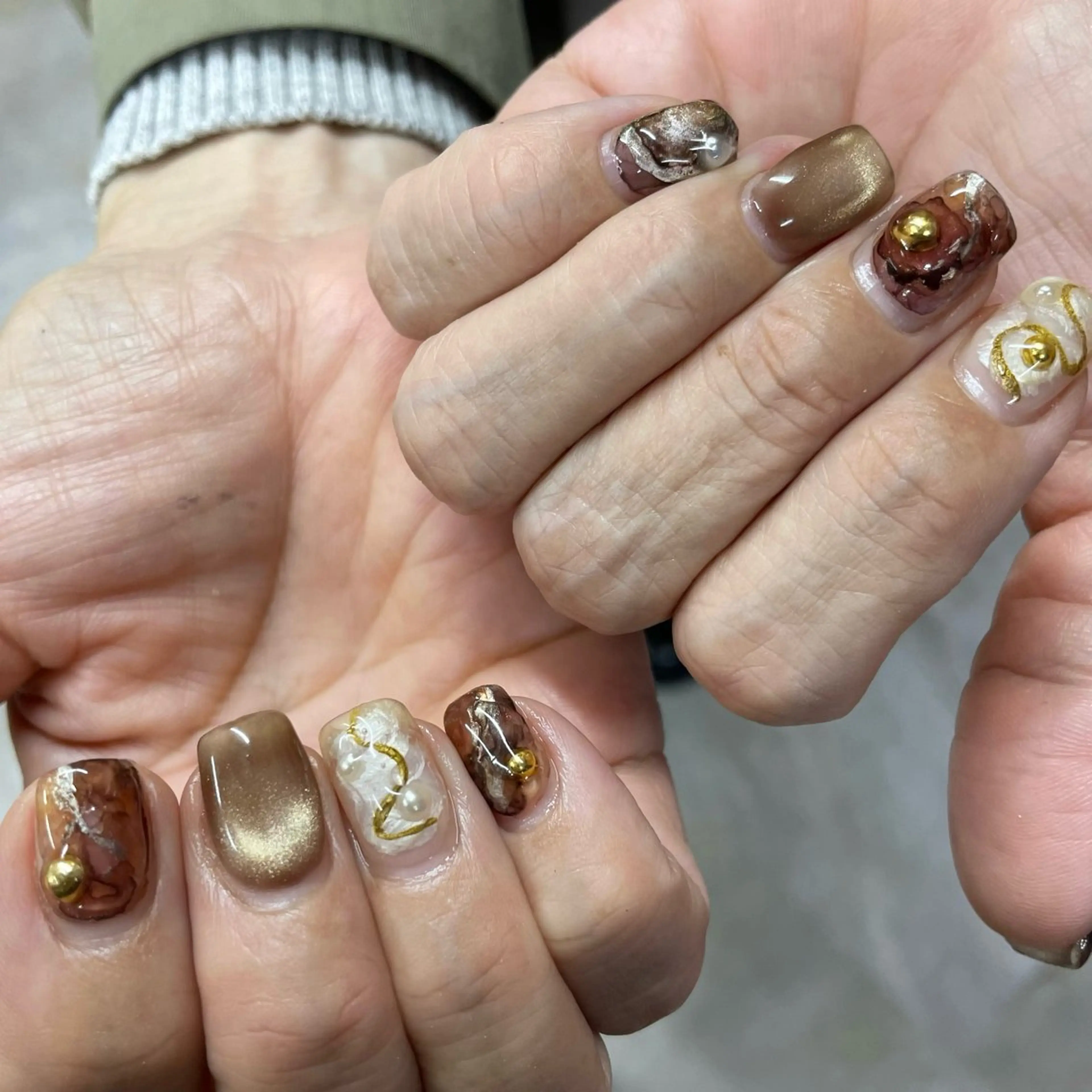 ネイル ハンドネイル ひめか🫁 推し概念・個性派のネイルデザイン