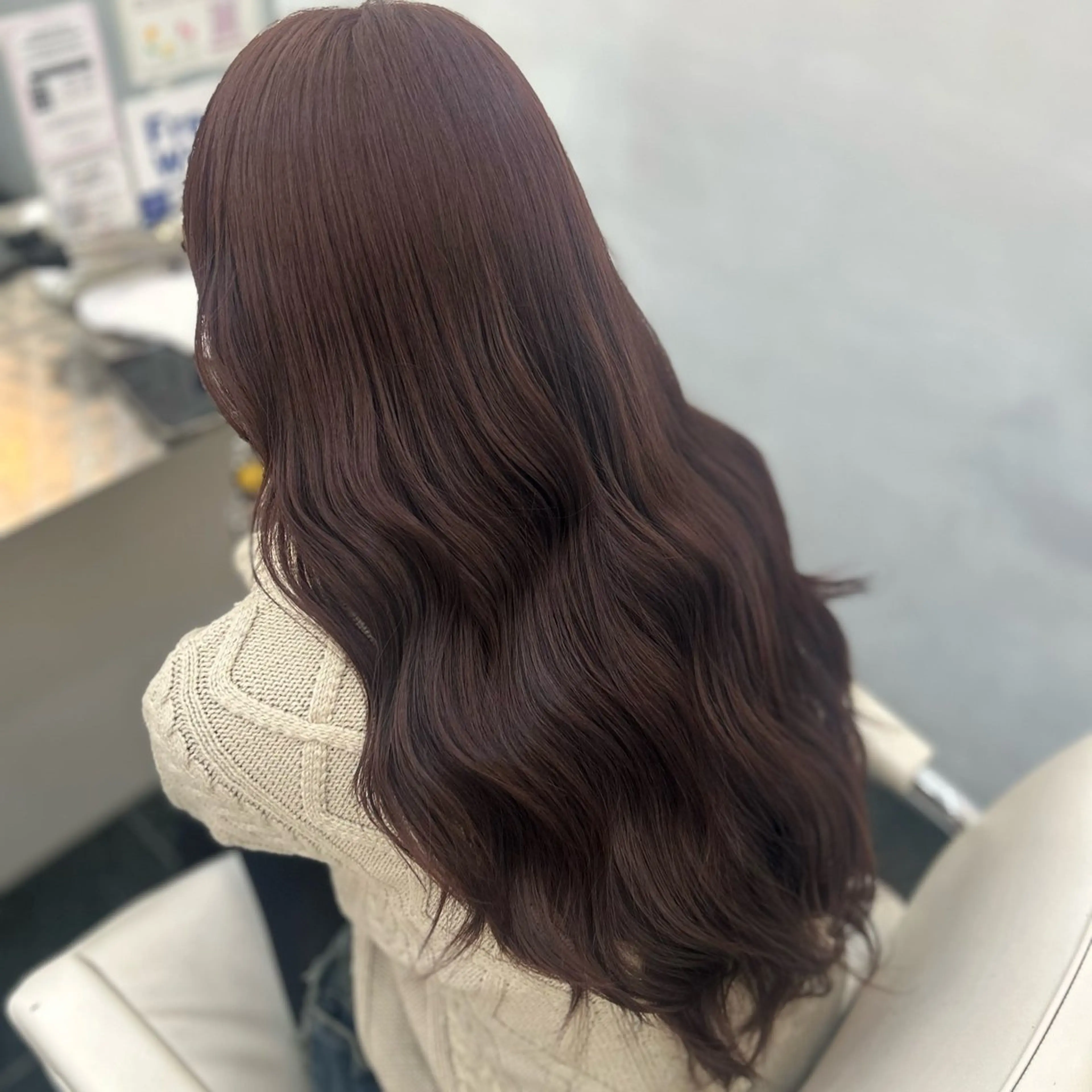 ロング カラー カット ヘアカラー トリートメント 🌼髪質整形🧸 艶カラー🌼珠理のヘアスタイル