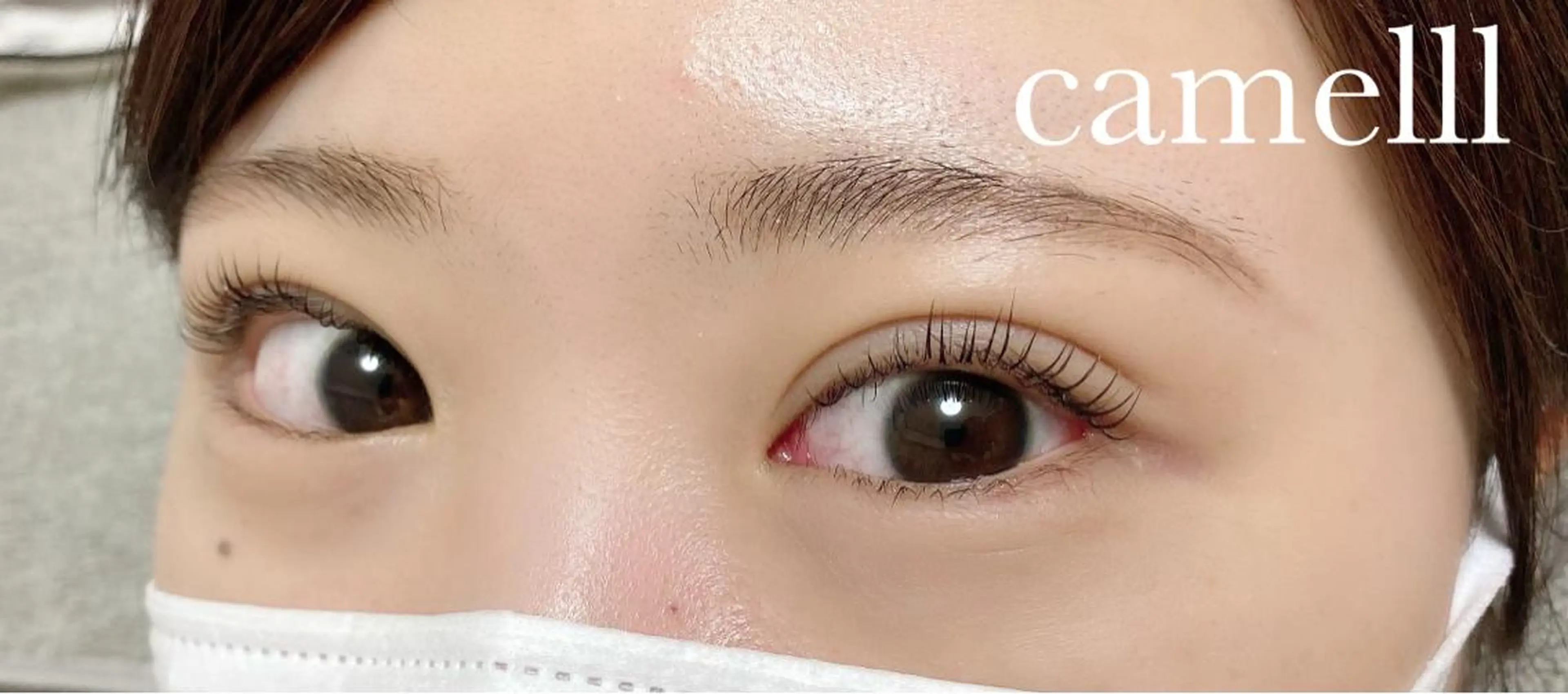 マツエク・マツパ 【那覇/束感まつ毛 /LED】ｷｬﾒﾙのマツエク・マツパデザイン