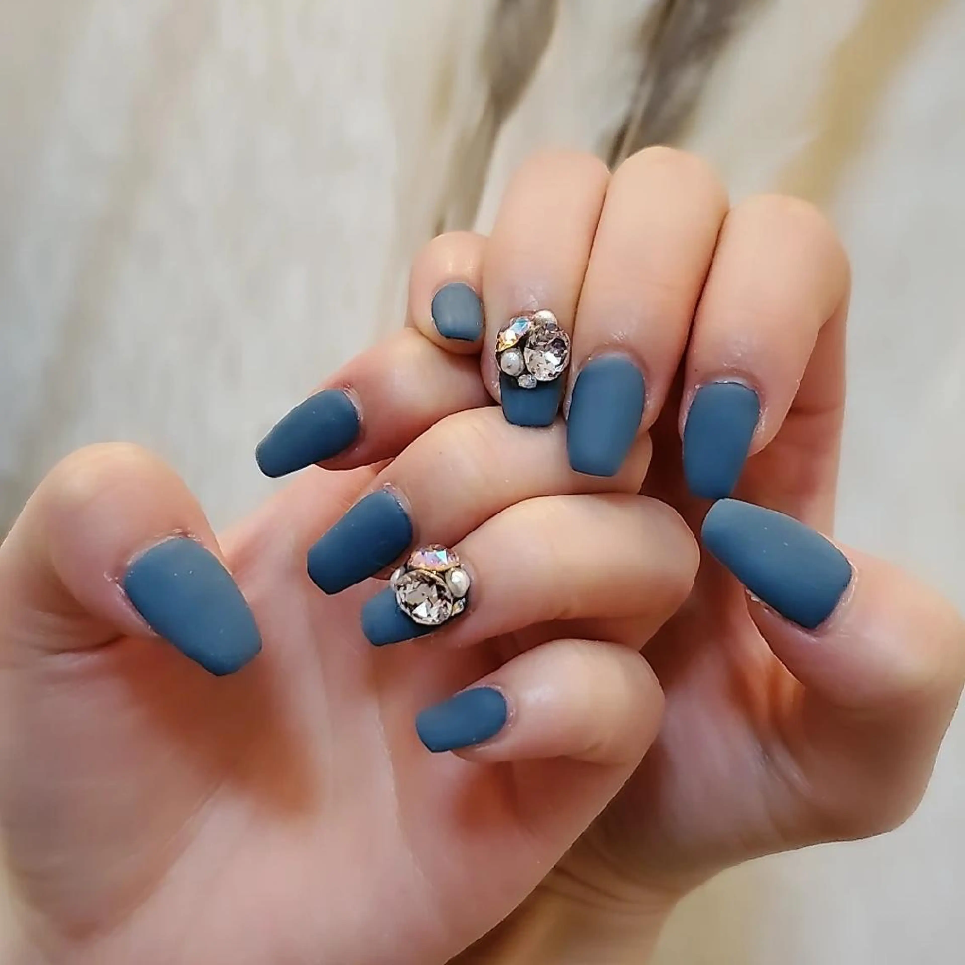 ネイル マットネイル ハンドネイル Garnet nailのネイルデザイン