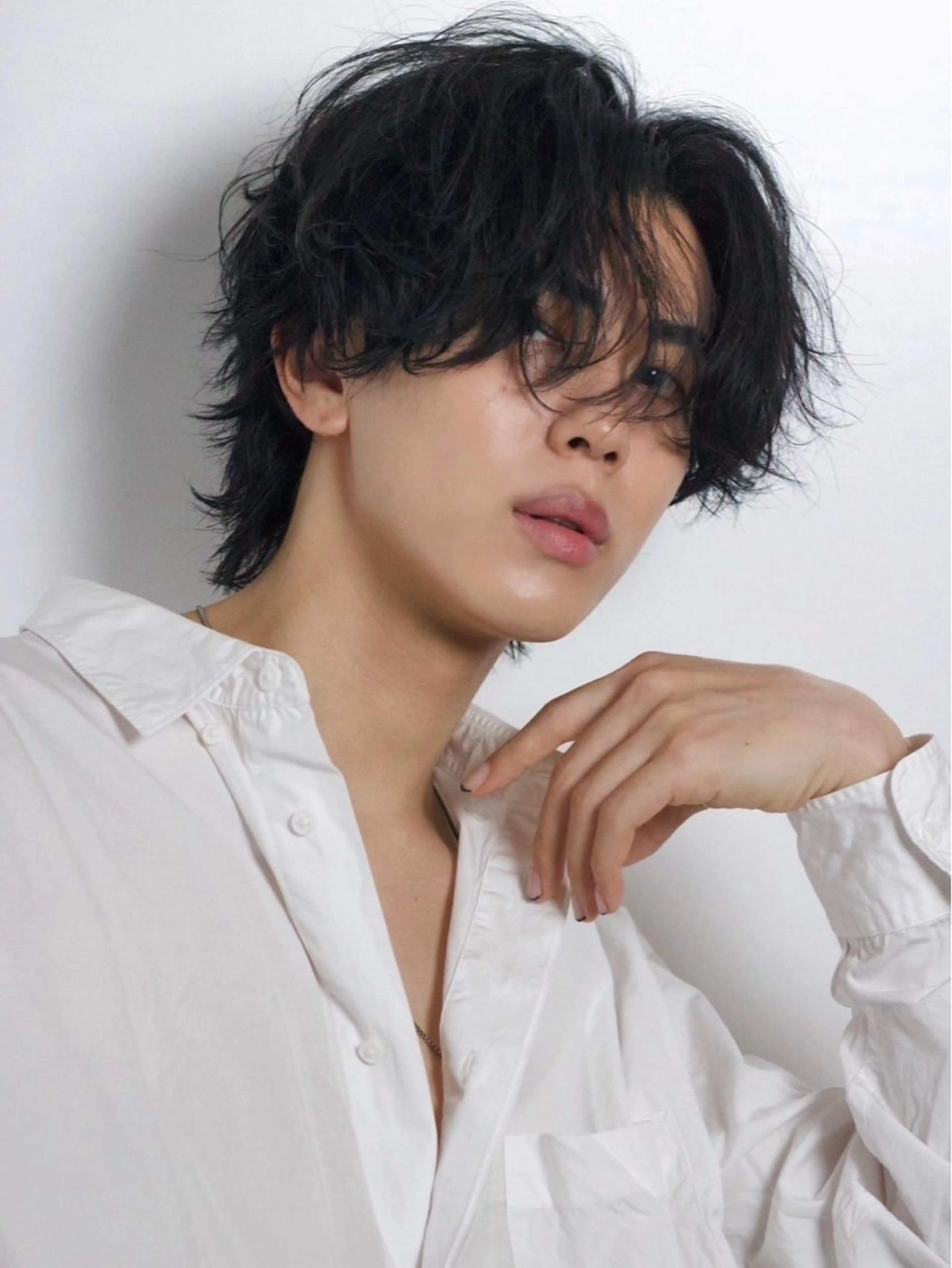 ミディアム カット パーマ 【公式】LUCEY 川越のヘアスタイル