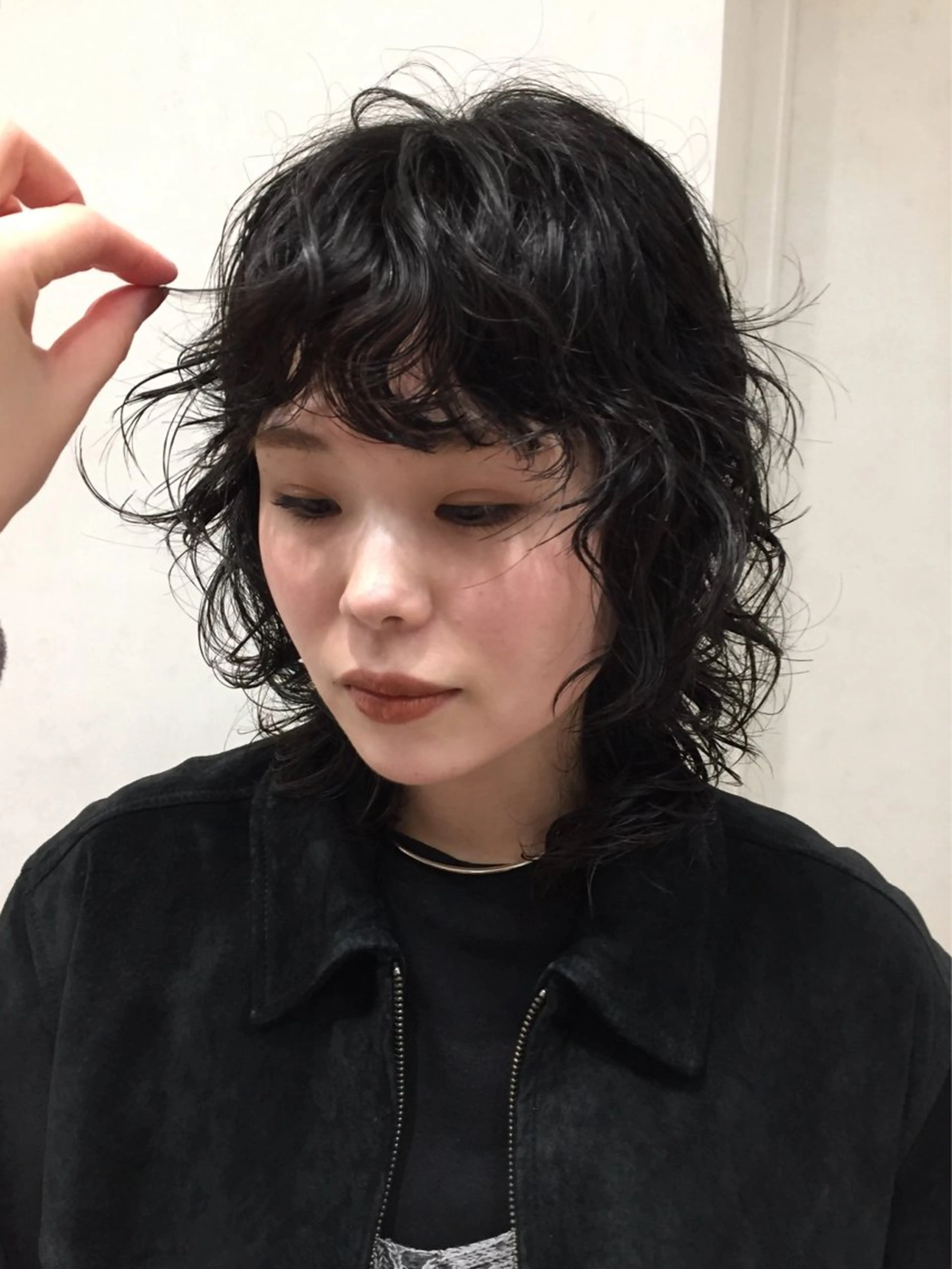 ショート パーマ カット パーマ misa___boo MISAのヘアスタイル
