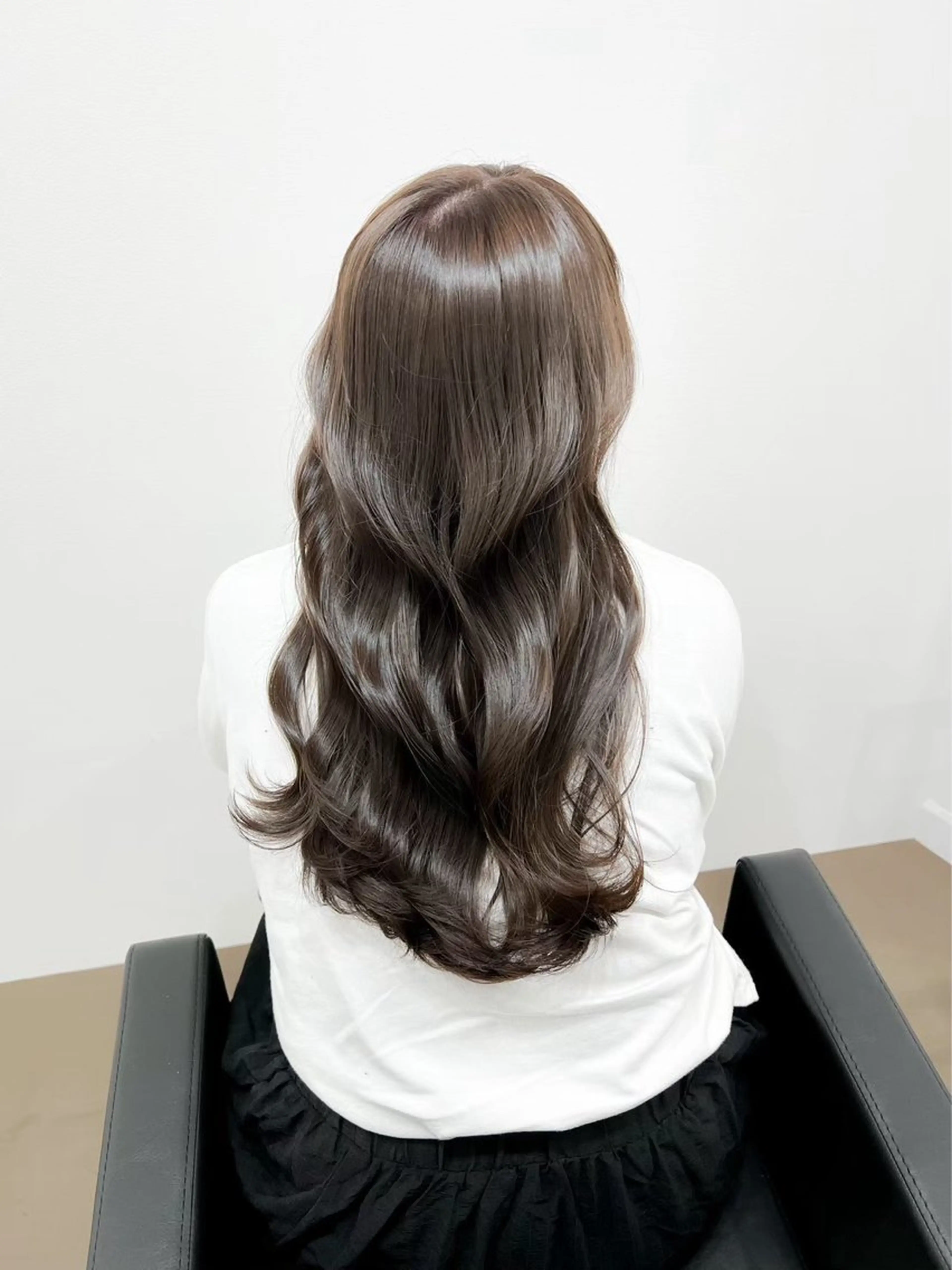 ロング カット ヘアカラー トリートメント 北新地/縮毛矯正 /あやなのヘアスタイル