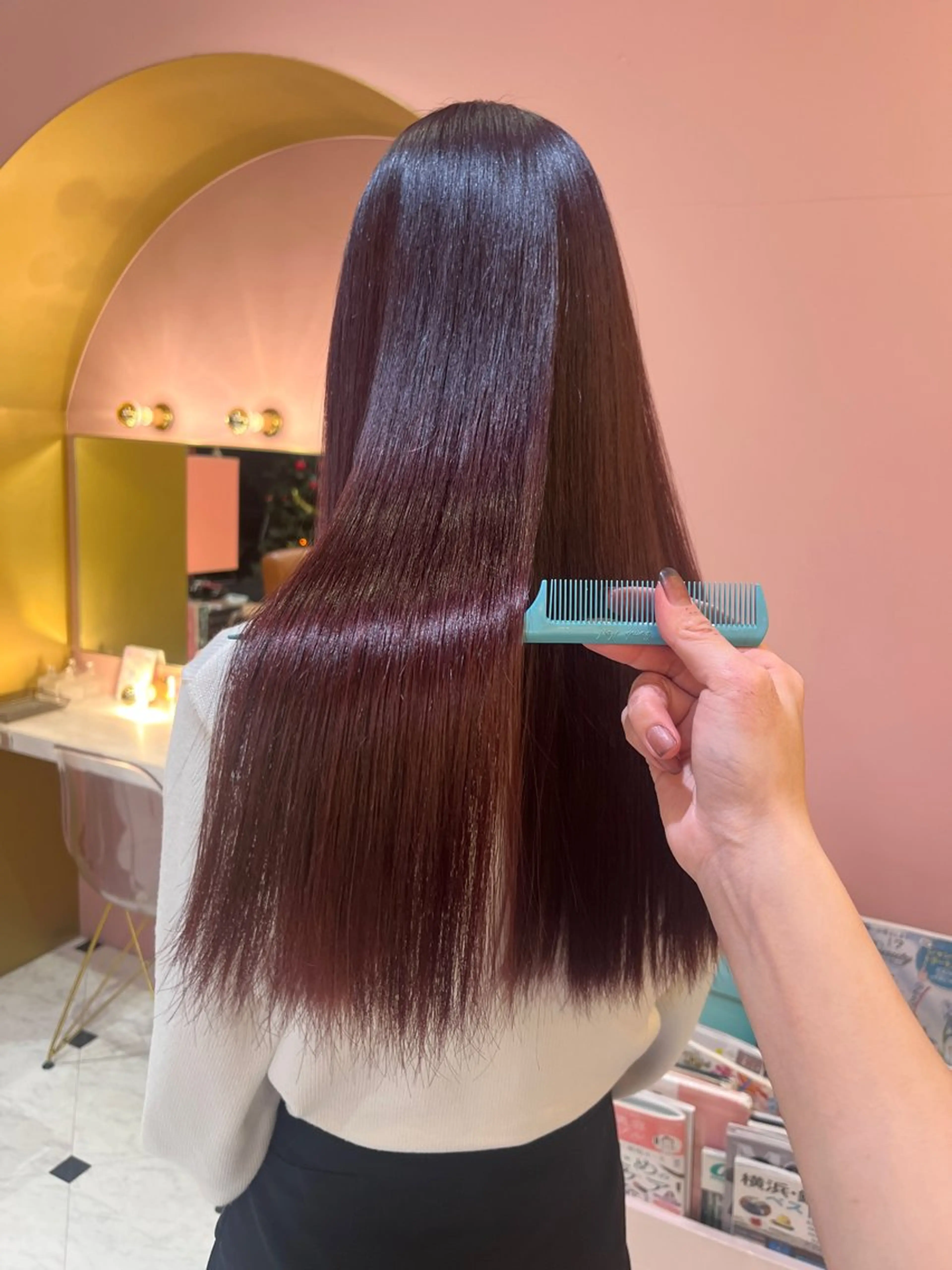 ロング カラー 横浜/レイヤー/ボブ shiira👼🏻のヘアスタイル