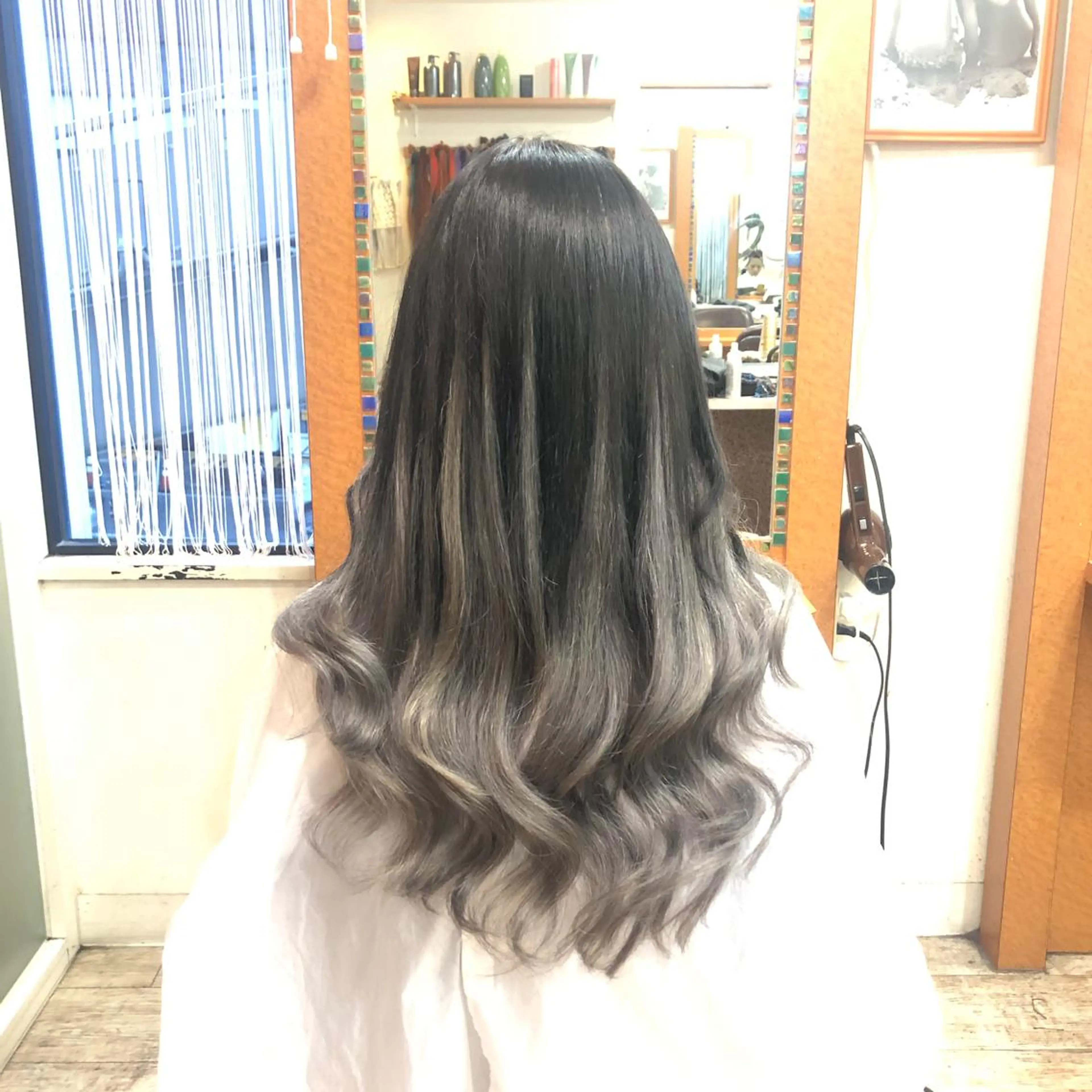 ロング カラー ヘアアレンジ グラデーションカラー エクステ カット エクステ リピート指名no.1 /ruiのヘアスタイル