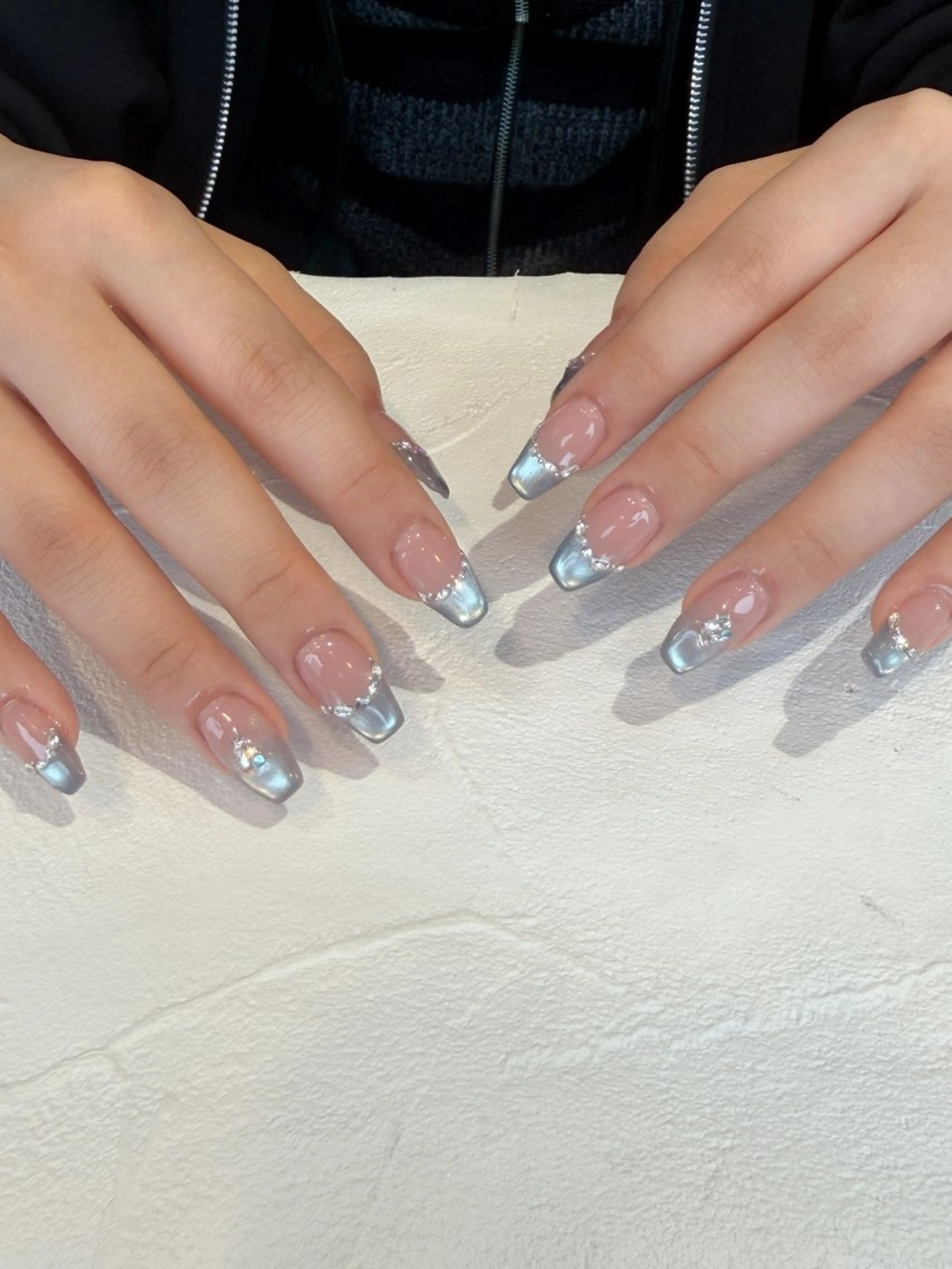 ネイル 持ち込み 豊島 波奈のネイルデザイン