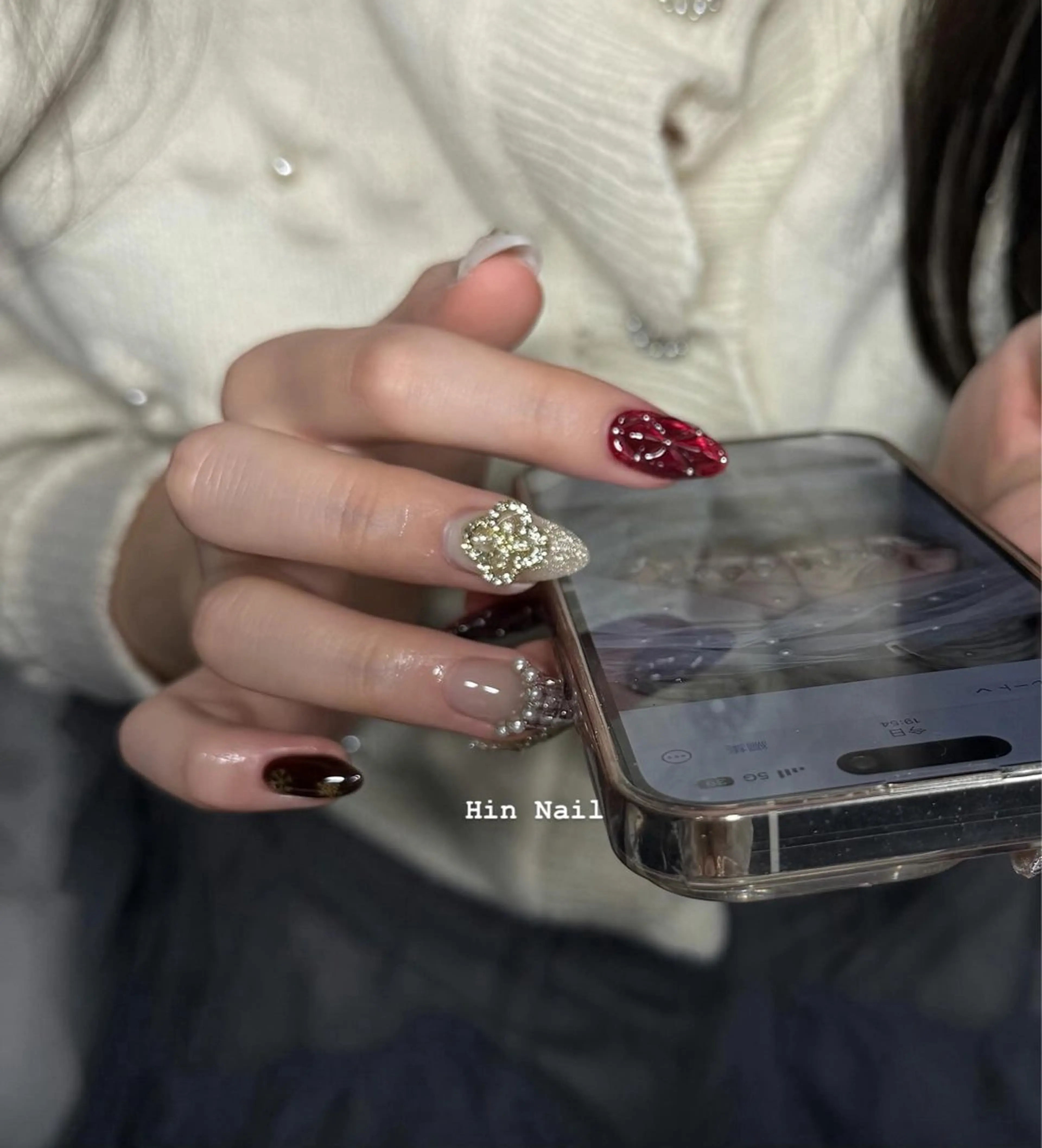 ネイル ハンドネイル HIN NAILのネイルデザイン