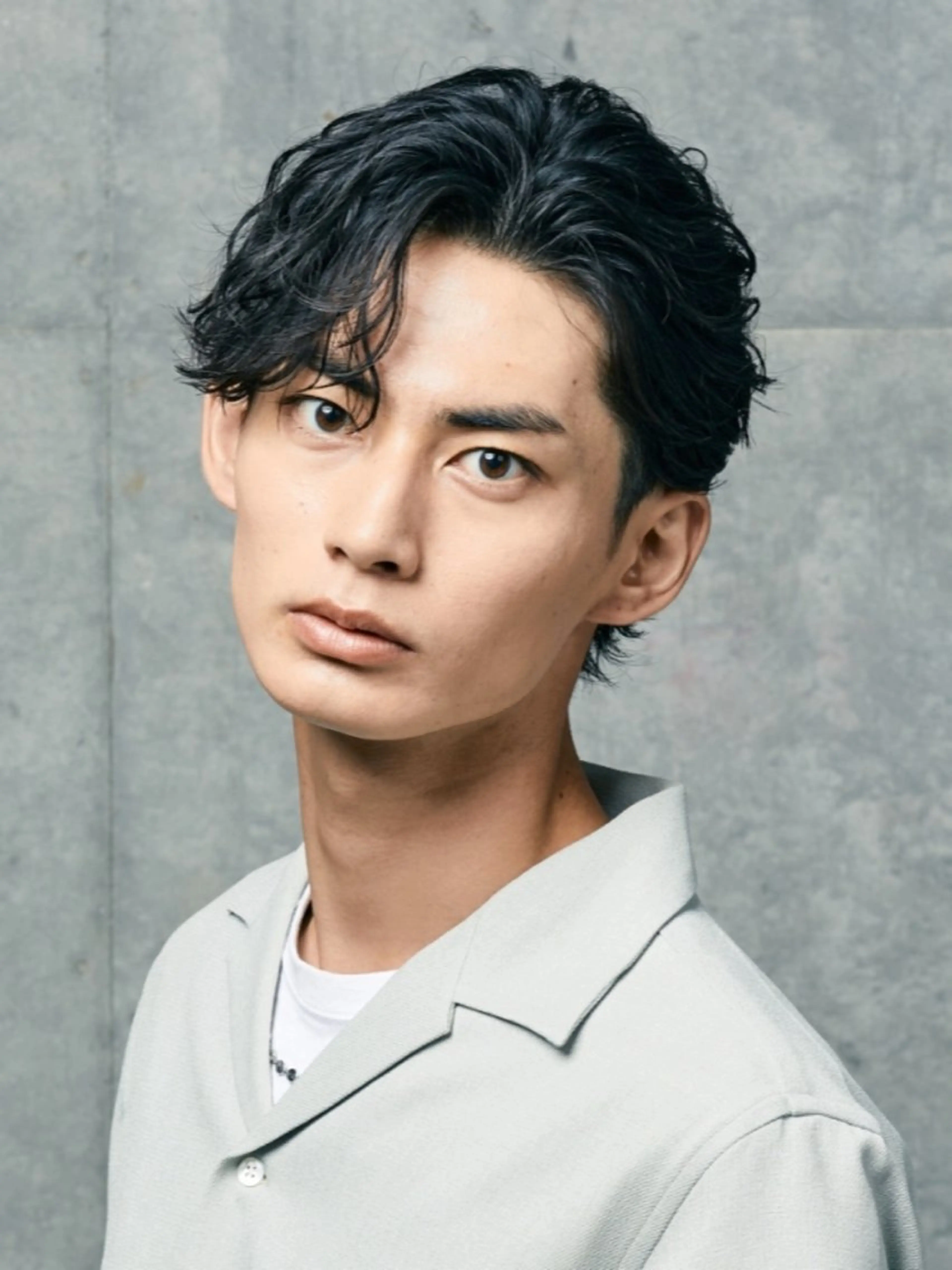 パーマ メンズ メンズパーマ 波巻きパーマ スパイラルパーマ カット パーマ 原宿 無料カット fifth イノウエのヘアスタイル