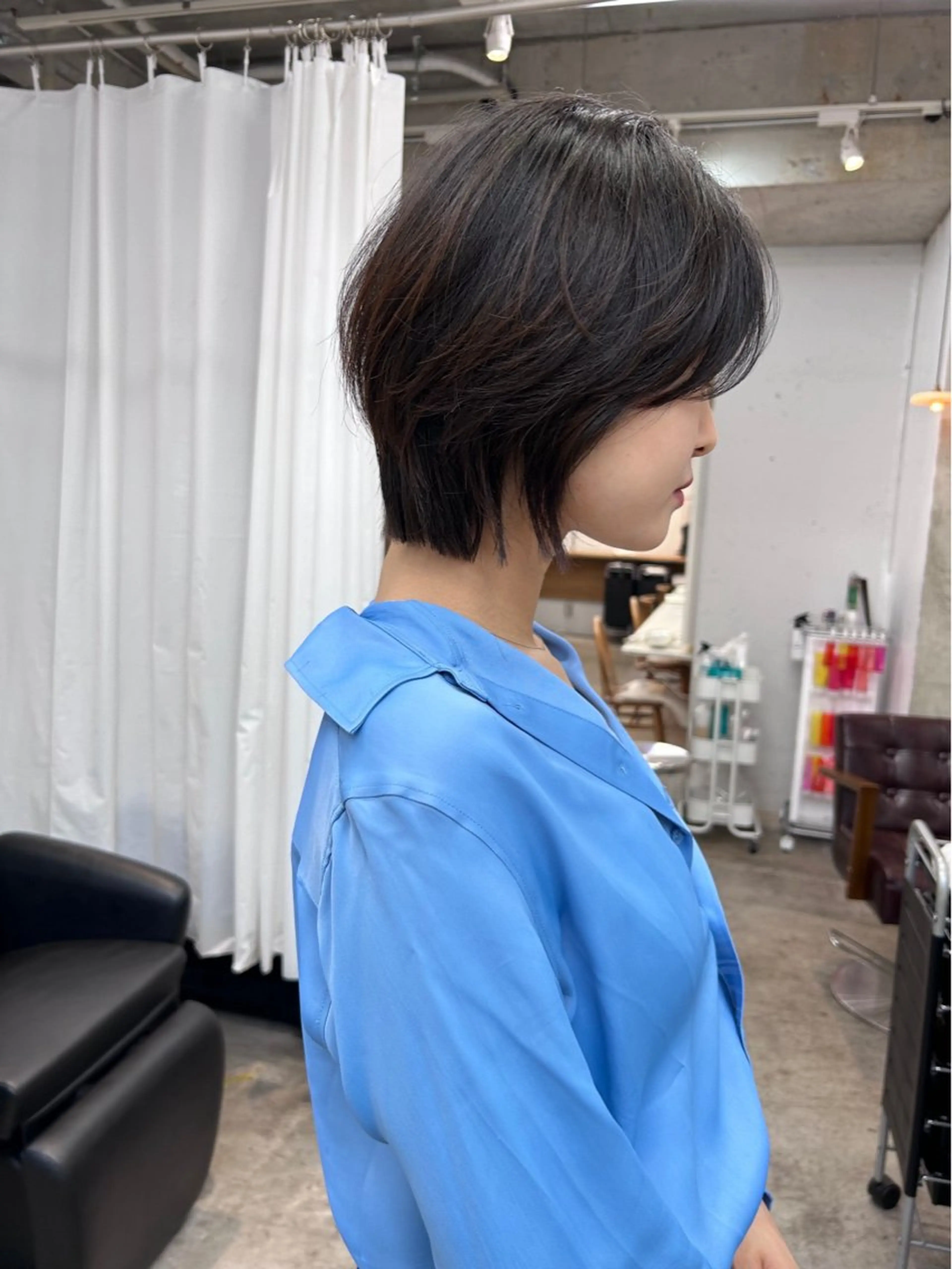 ショート ハッシュレイヤー ༊*·˚ リナのヘアスタイル